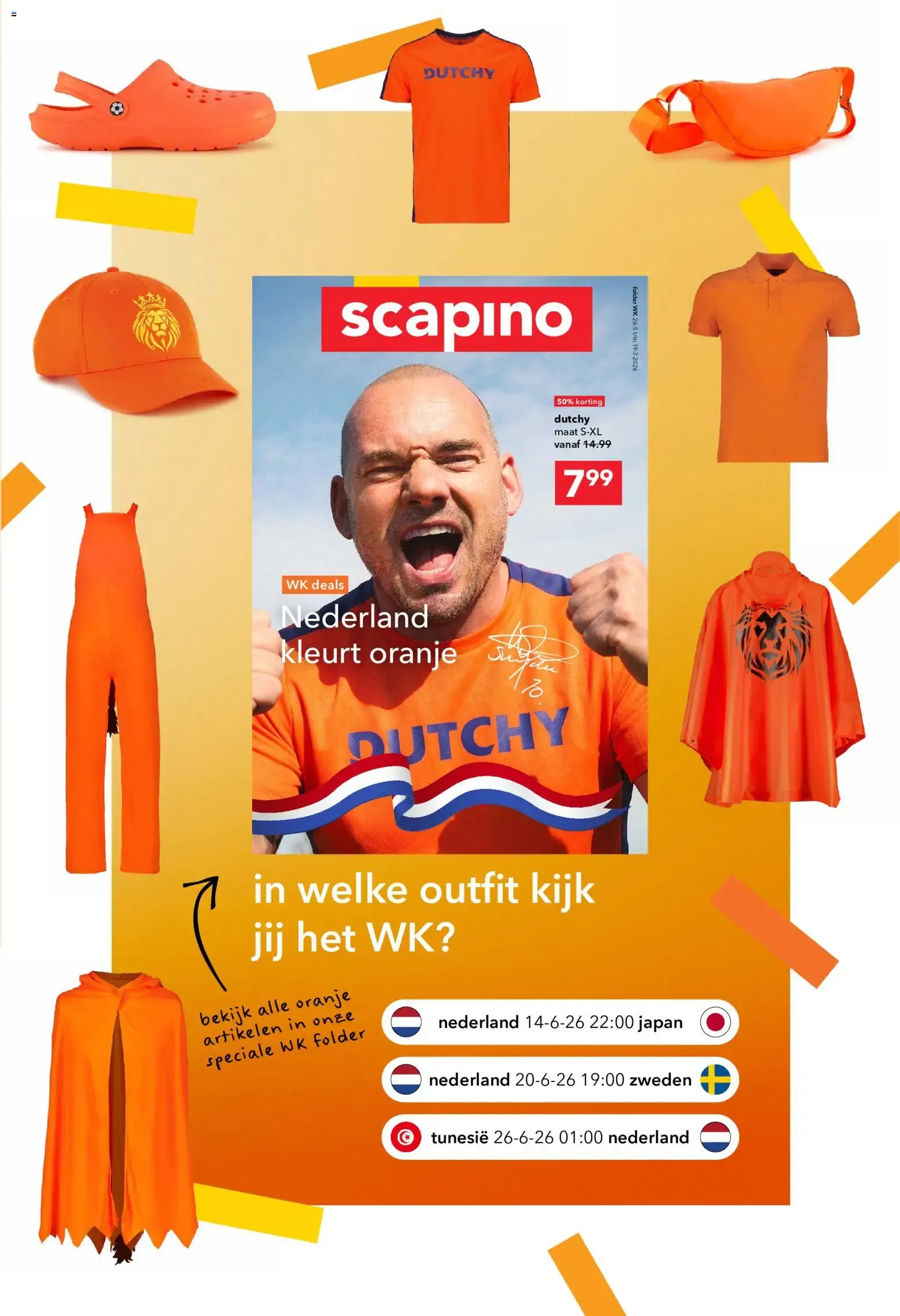 Scapino: Oranje Zomerweken van 23 juni tot 14 juni 2026 - Folder pagina 19