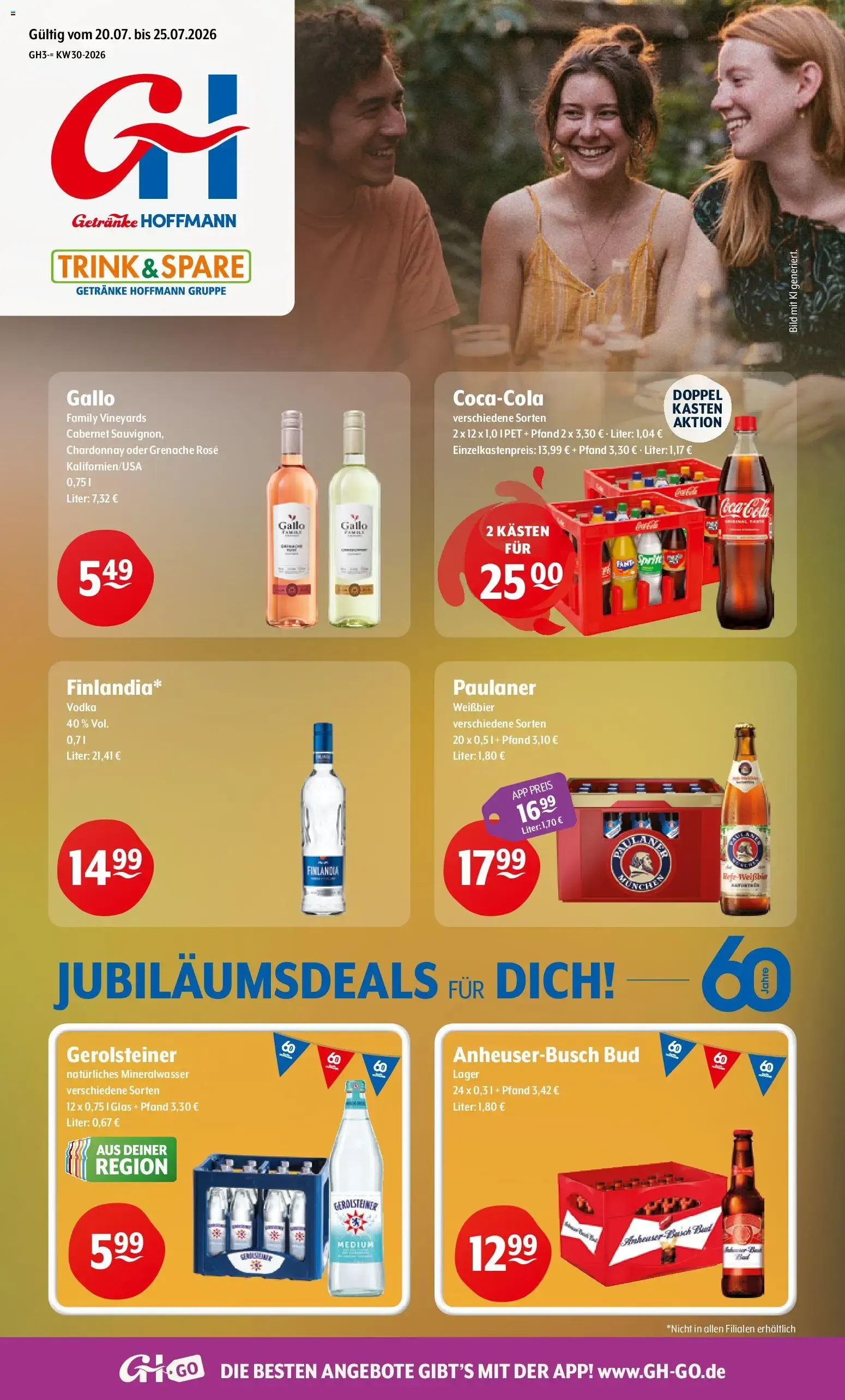 Trink und Spare Prospekt (ab 20.07.2026) zum Blättern