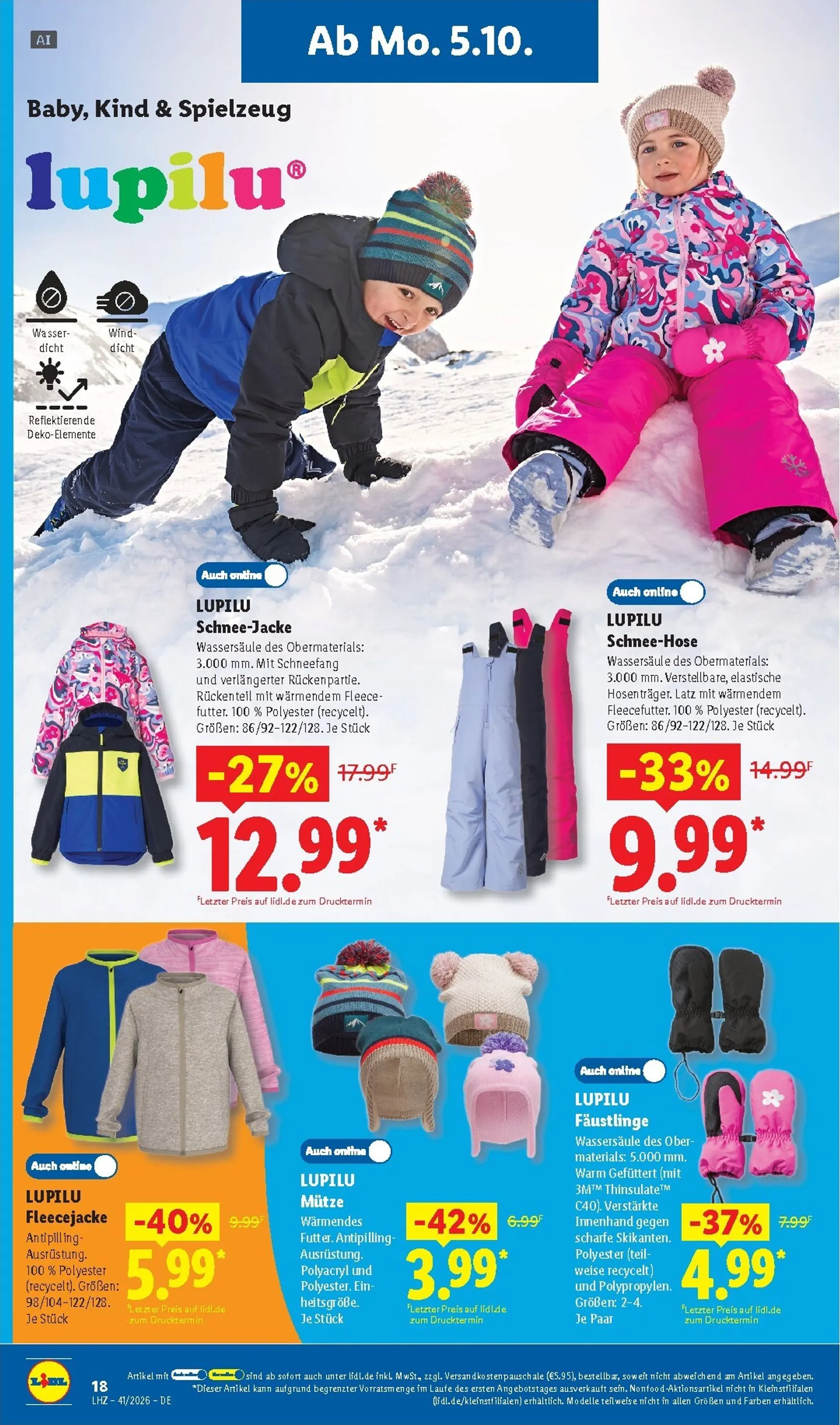 Lidl - Lohnt sich. von 5. Oktober bis 10. Oktober 2026 - Prospekt seite 12