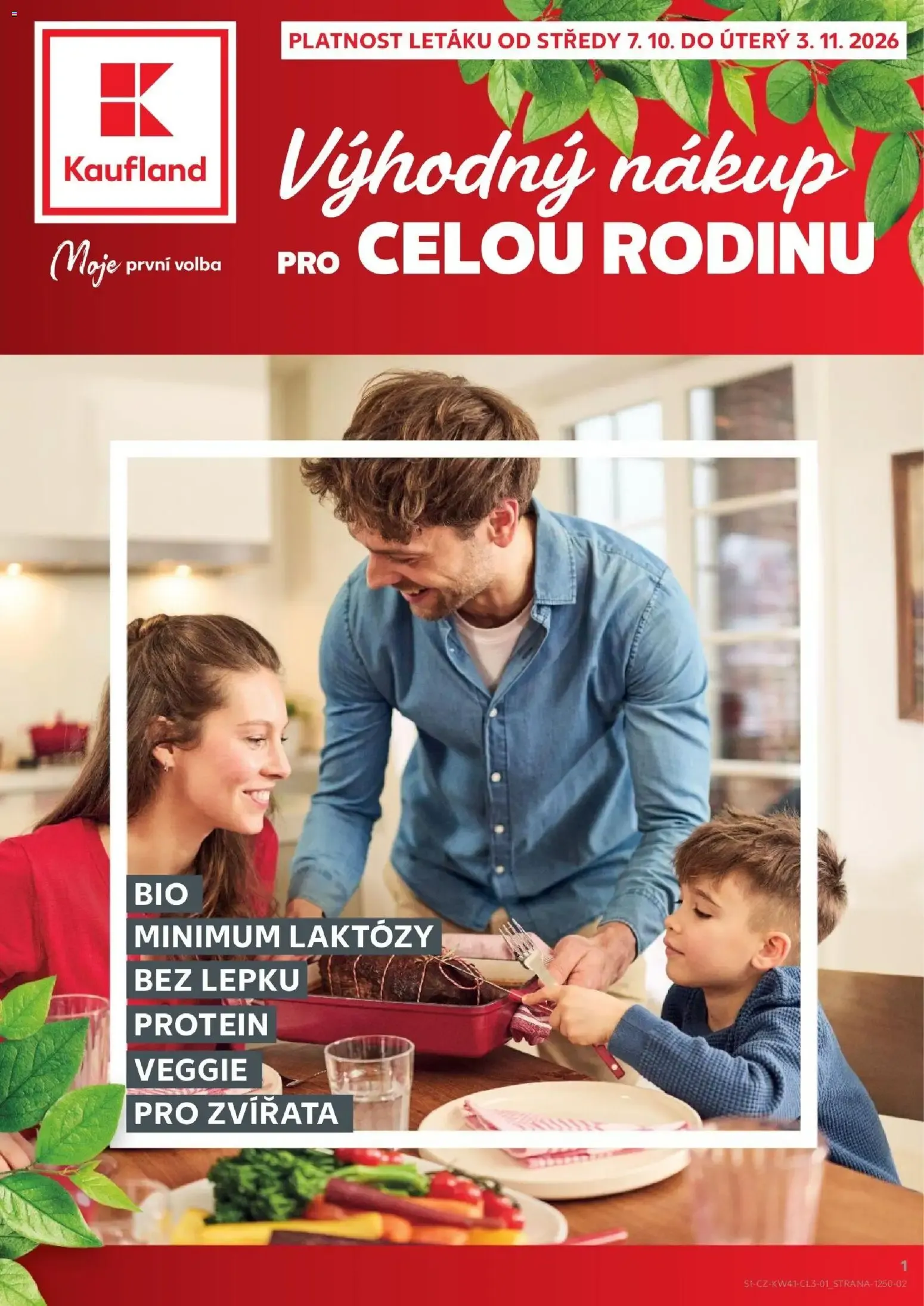 Výhodný nákup pro celou rodinu - 7. října 3. listopadu 2026 - Page 1