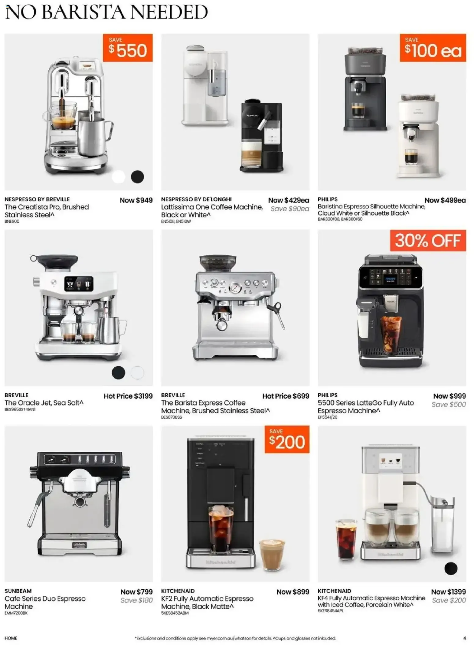 MYER Celebration Ready: Kitchen & Dining Home Essentials - Catalogue valid from 13 October to 1 November 2026 - page 6