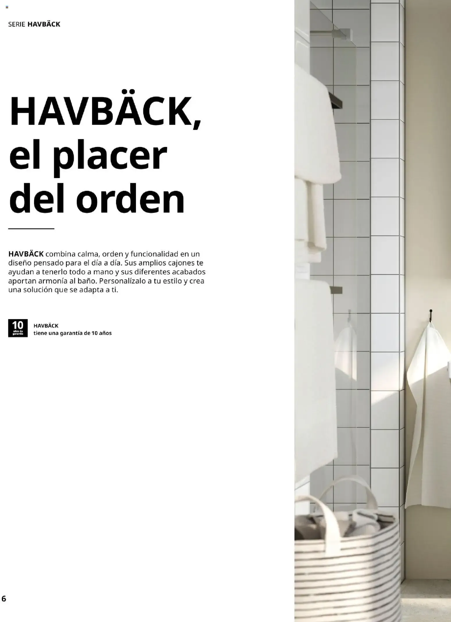 Catálogo de GUÍA DE COMPRA Muebles para el baño 1 de septiembre al 31 de enero 2027 - Página 6