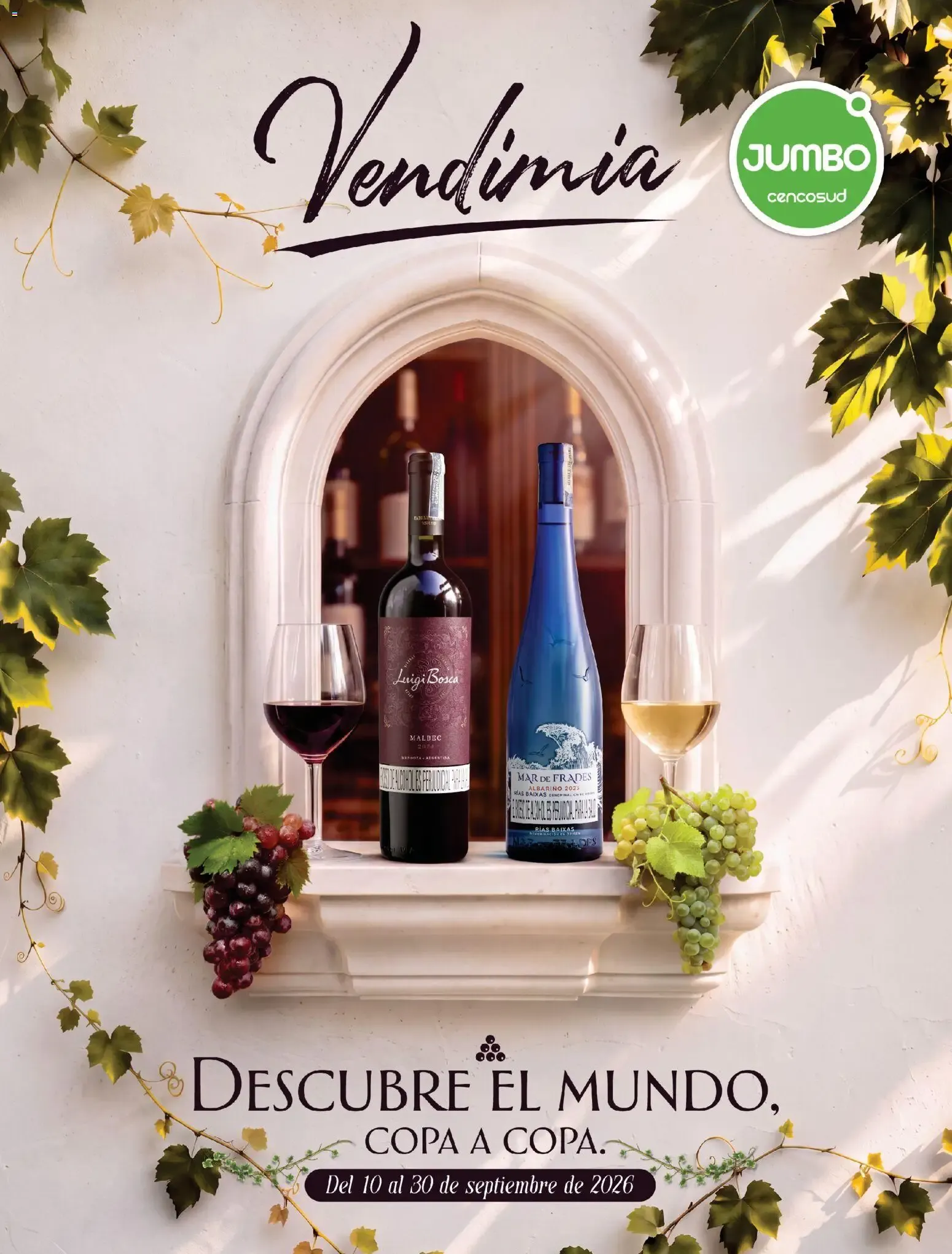 Catalogo de Jumbo catálogo VENDIMIA desde el 10/09/2026 > Revistas Septiembre 10 de septiembre al 30 de septiembre 2026 - Pag 1