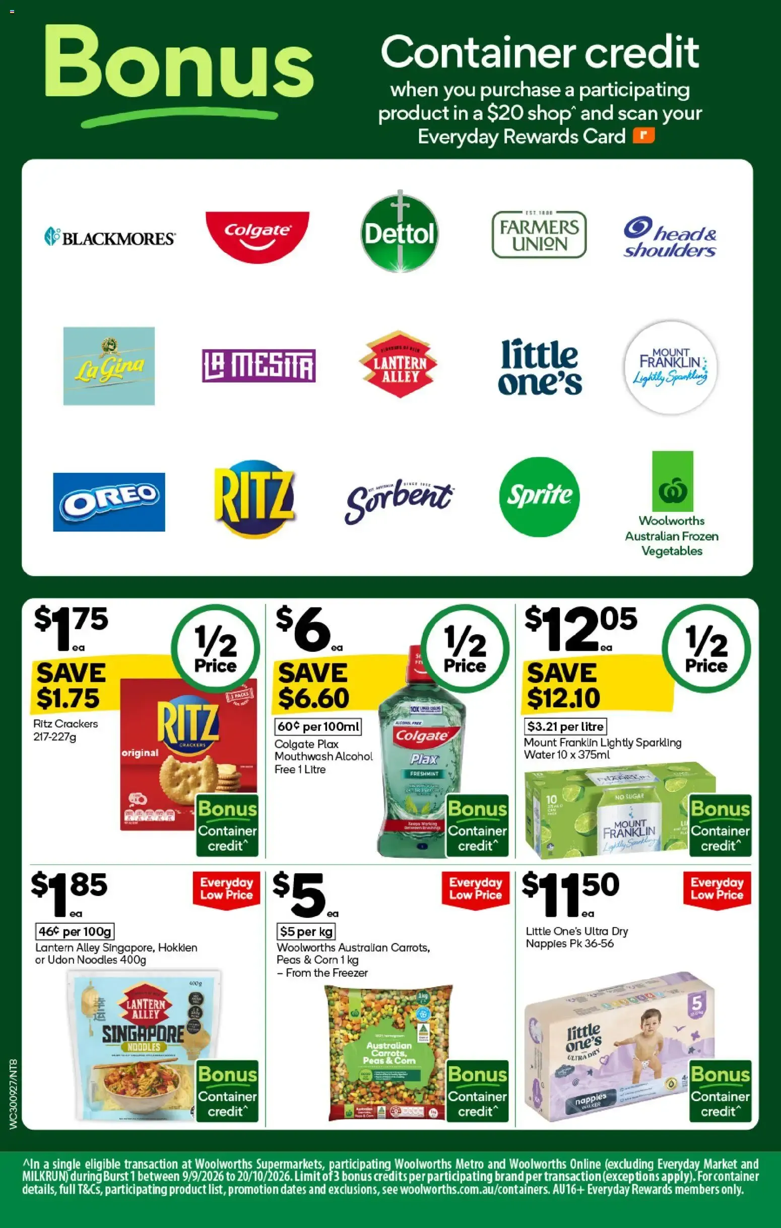Woolworths catalogue valid from 30/09/2026 > Online Australia - Catalogue valid from 30 September to 6 October 2026 - page 8