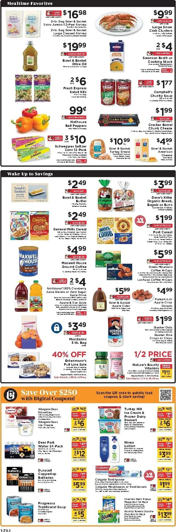 Weekly promotion Current ShopRite leaflet valid from Friday 10/16/2026 to Thursday 10/22/2026 spanning from October 16 to October 22 2026 - Page 2 for Catalogue 365
