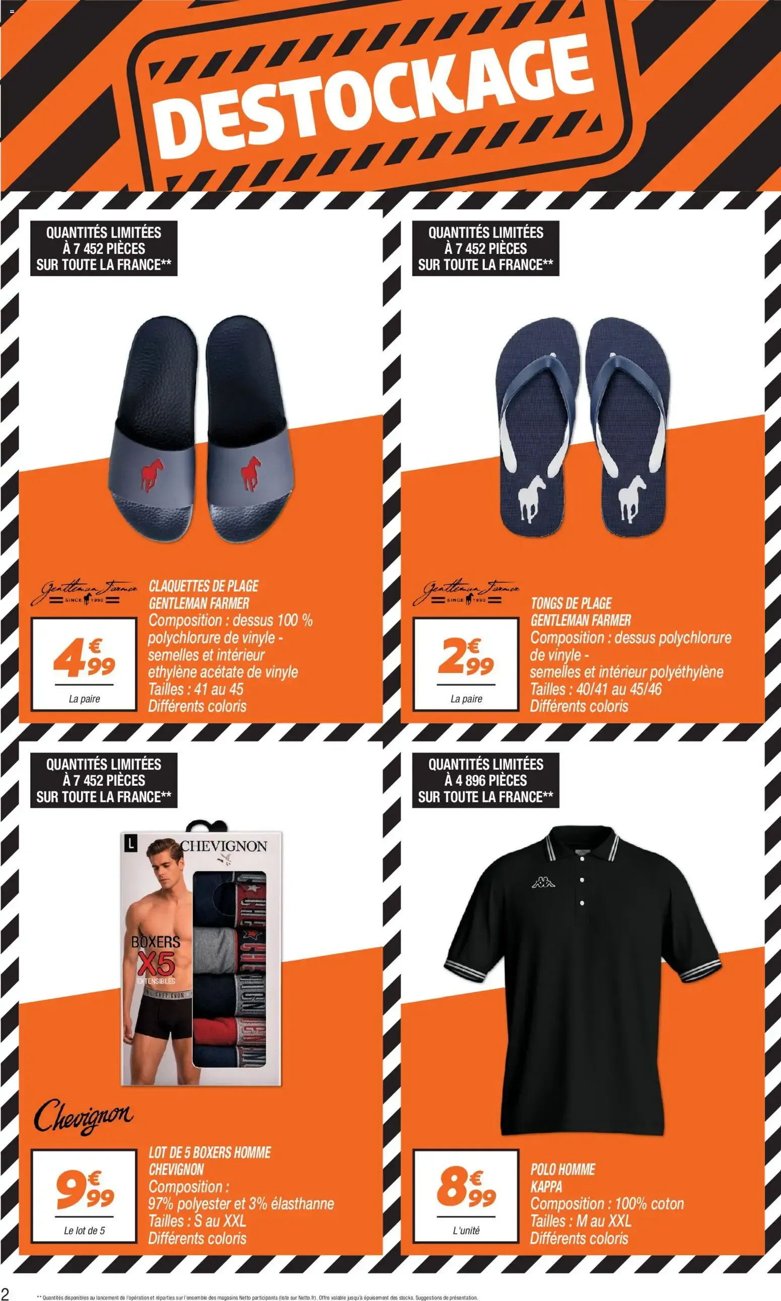 Netto - Destockage de juin à partir du 02/06/2026 - promo en ligne du 2 juin au 30 juin 2026 - Catalogue page 2
