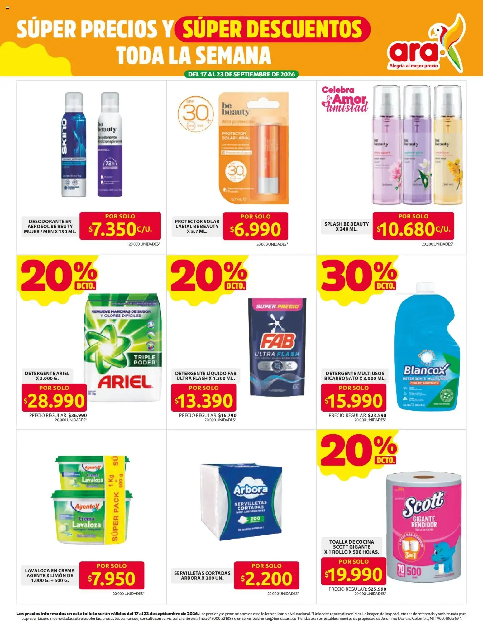 Catalogo de Ara catálogo desde el 17/09/2026 > Revistas Septiembre 17 de septiembre al 23 de septiembre 2026 - Pag 13