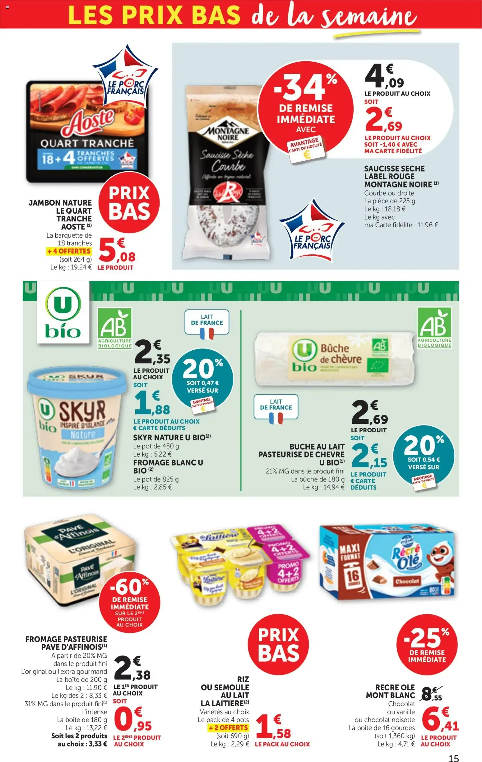 bi1 Catalogue à partir du 25/08/2026 - promo en ligne du 25 août au 6 septembre 2026 - Catalogue page 15