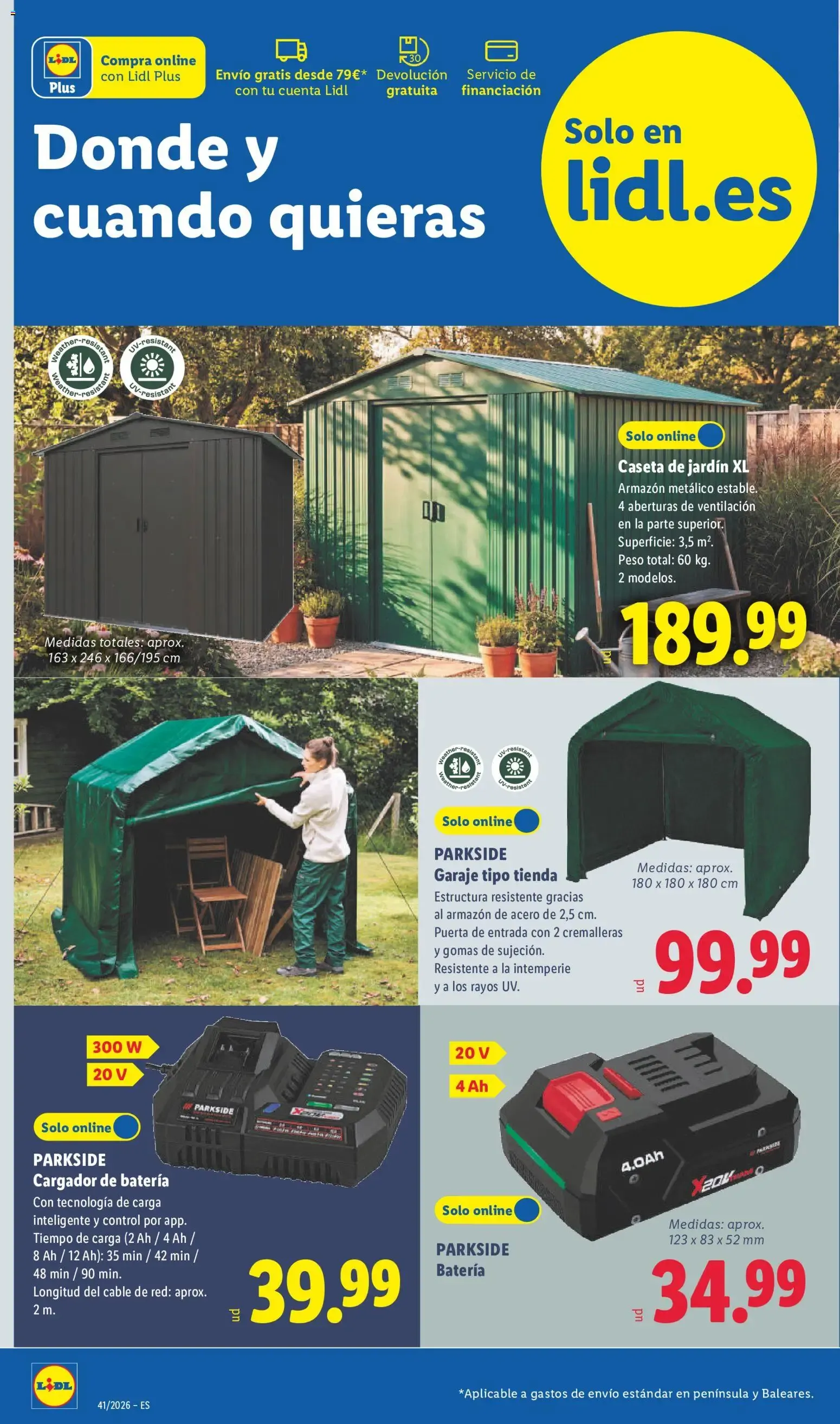 Catálogo de Lidl folleto de bazar del 05/10/2026 | Ofertas 5 de octubre al 11 de octubre 2026 - Página 4