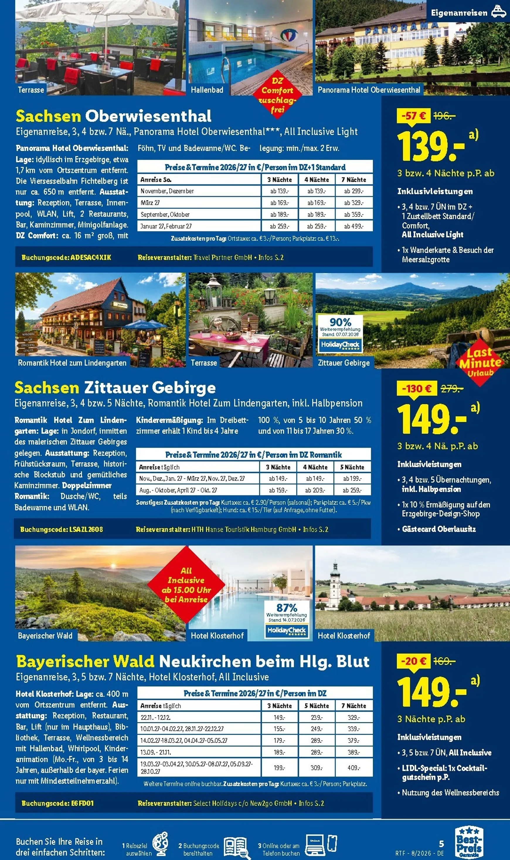 Lidl Kultur erleben & Sonne tanken von 12. August bis 15. September 2026 - Prospekt seite 5