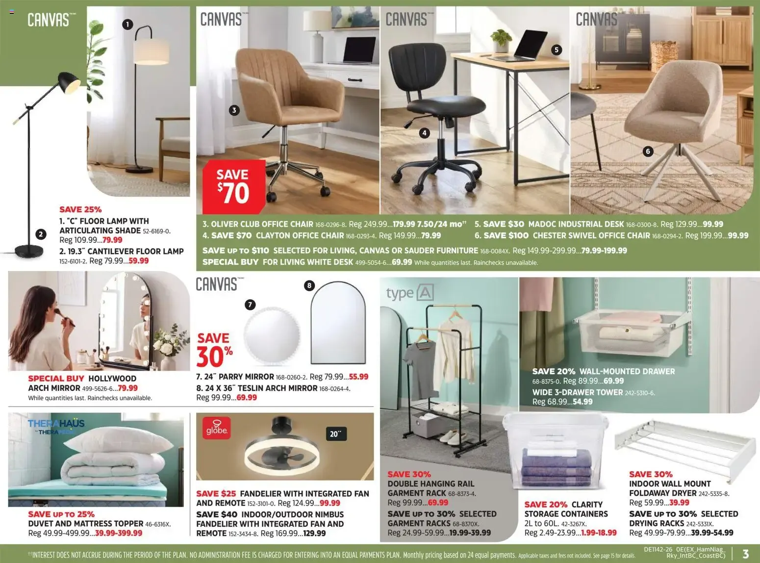 Canadian Tire flyer - The Ultimate Home Guide from Oct 15, 2026 > weekly specials & deals from October 15 to November 4 2026 - flyer page 3