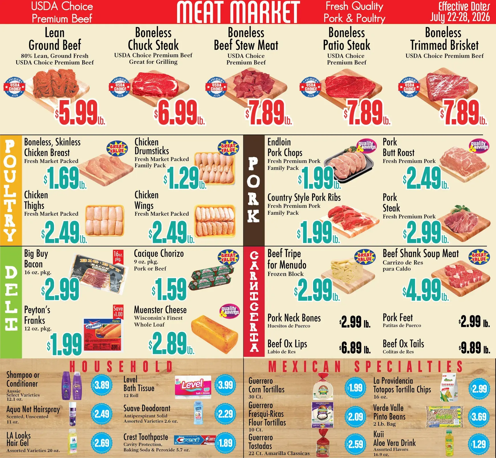 Weekly ad Current Food City leaflet valid from Wednesday 07/22/2026 to Tuesday 07/28/2026 from July 22 to July 28 2026 - Page 2