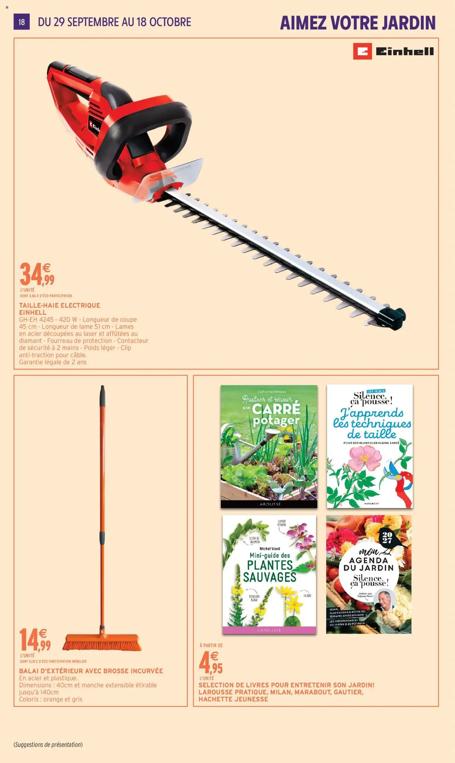 Intermarché - Aimez Votre Jardin du 29 septembre au 18 octobre 2026 - Catalogue page 18