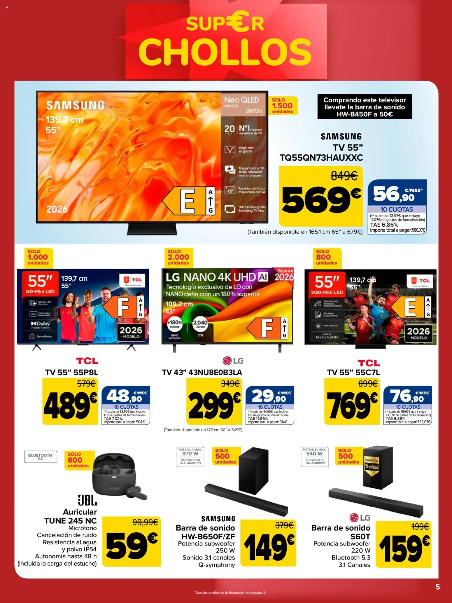 Catálogo de Carrefour Super Chollos 18 de septiembre al 5 de octubre 2026 - Página 5