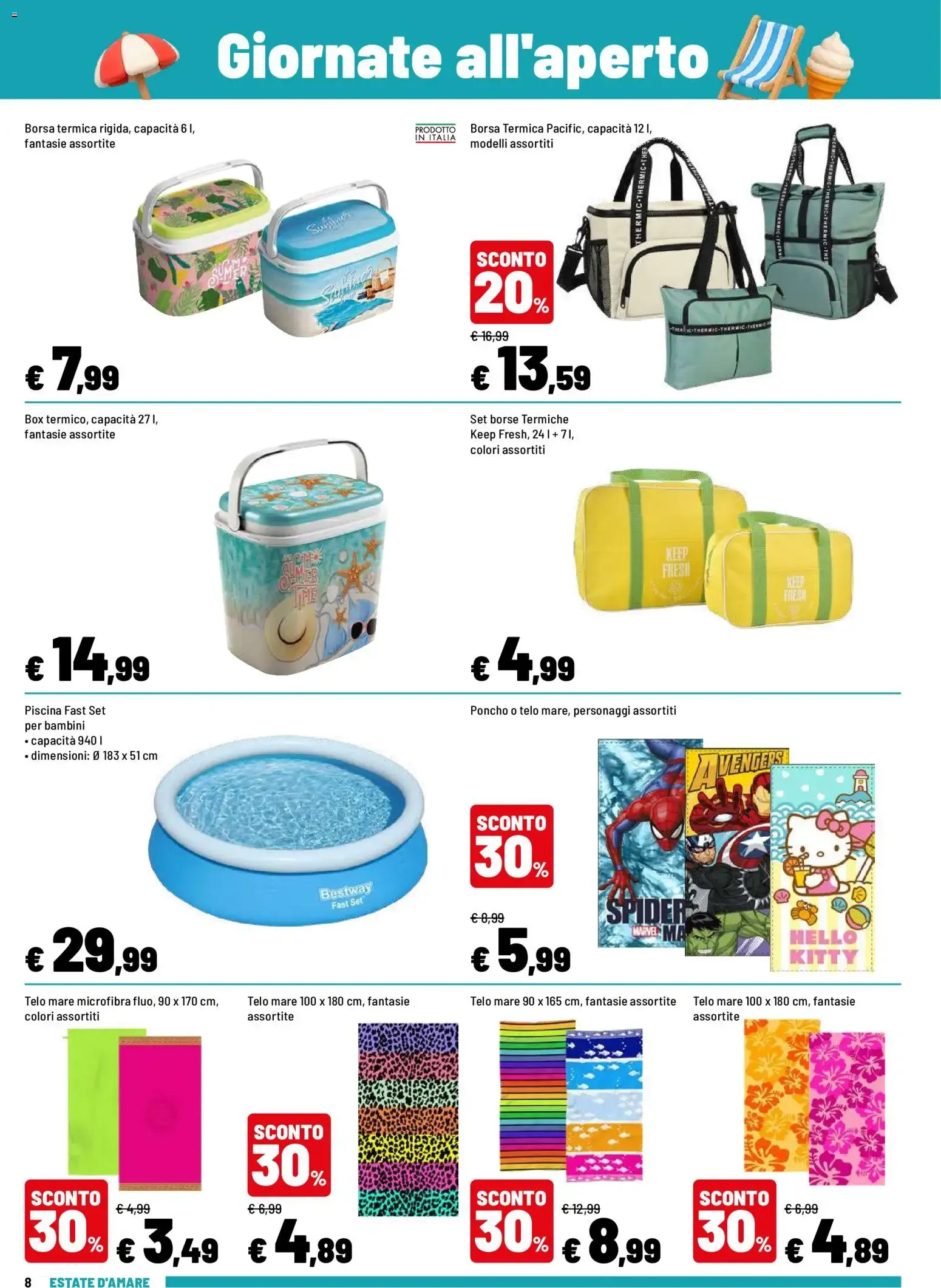 ESTATE D'AMARE da 8 giugno a 26 luglio di 2026 - Pagina del volantino 8