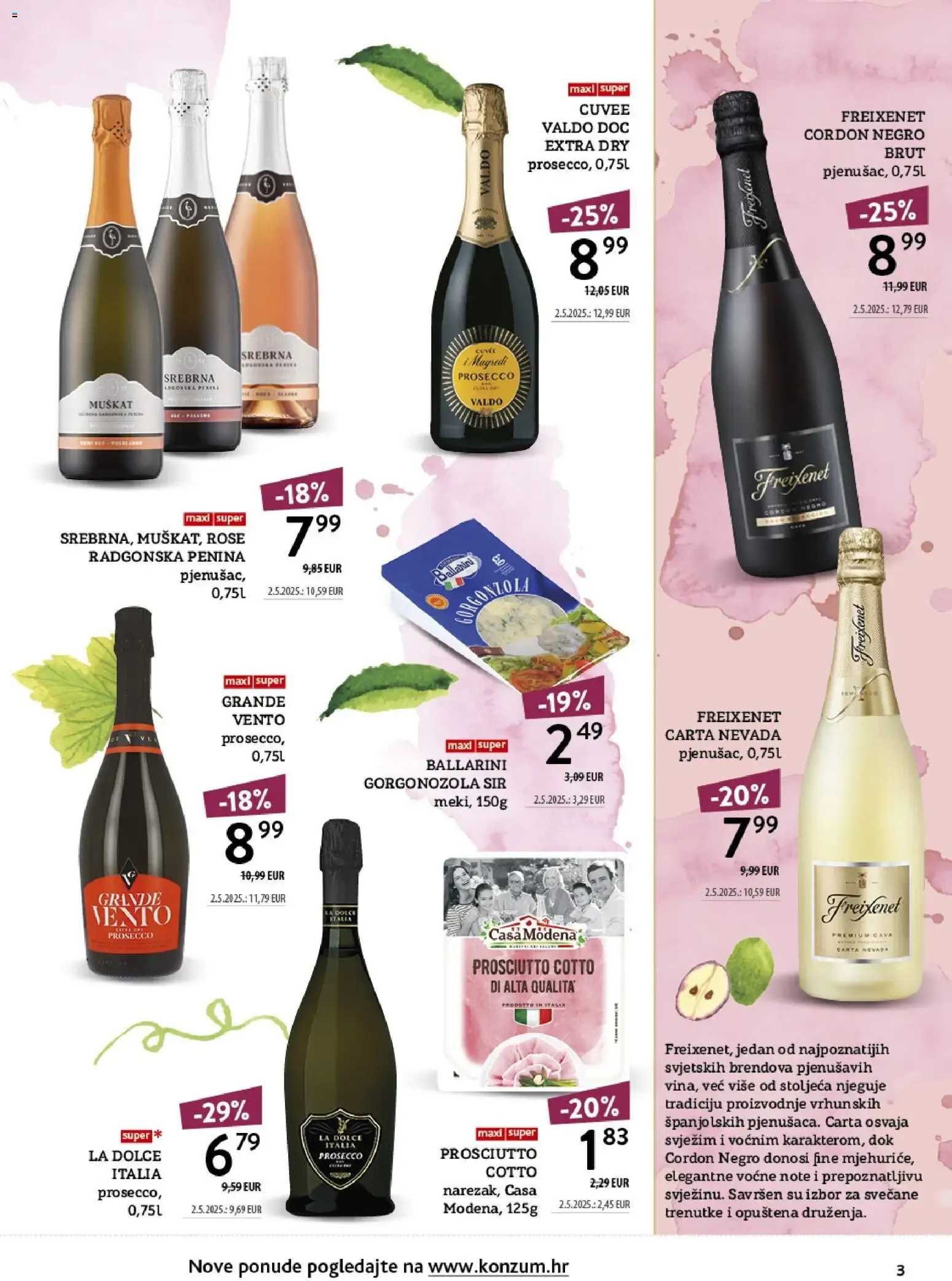 Katalog Konzum Katalog Vino od 12. listopada do 25. listopada 2026. - Pregled Stranica 3
