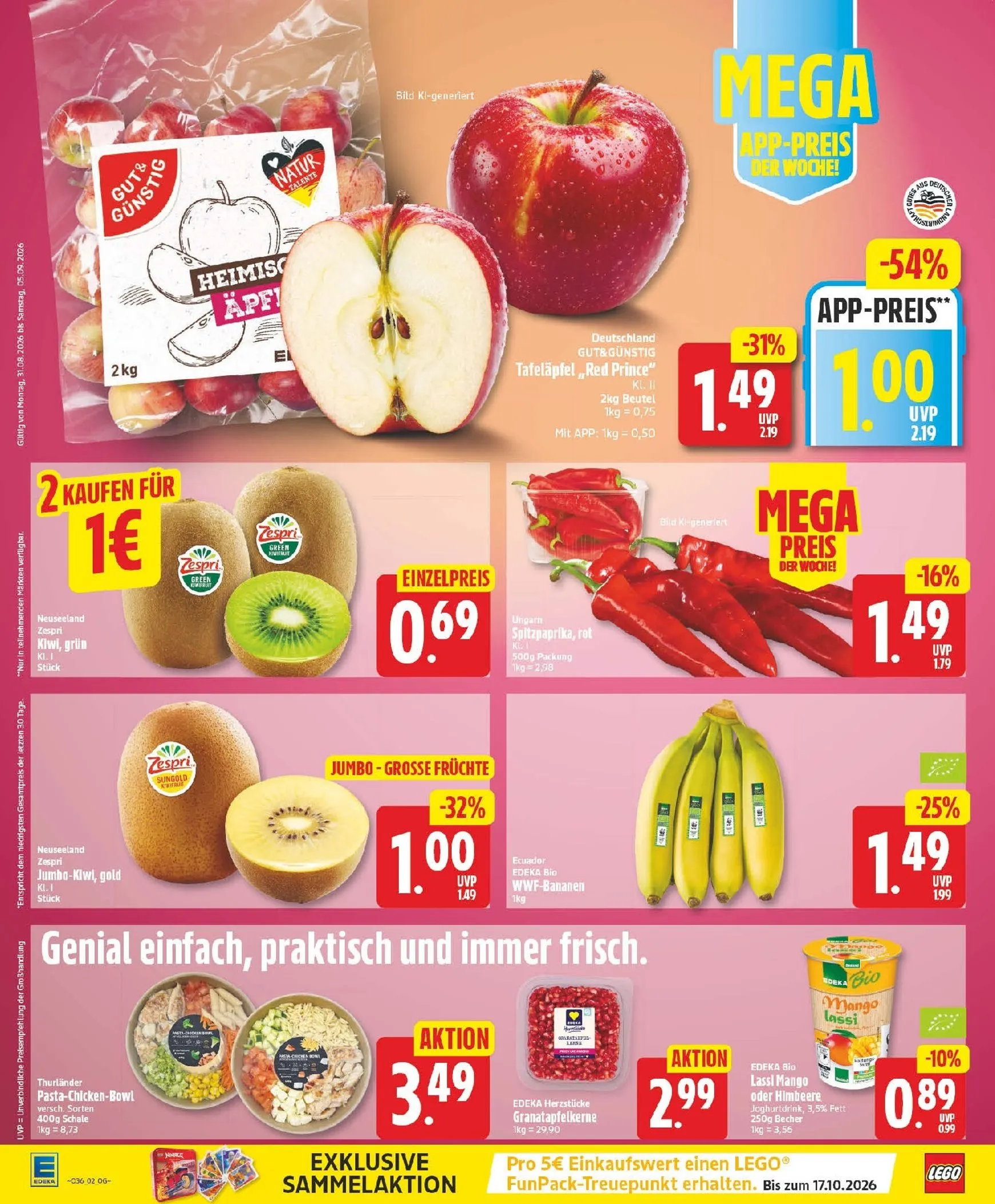 Edeka Prospekt nächste Woche – von Montag 31.08.2026 bis Samstag 05.09.2026 von 31. August bis 5. September 2026 - Prospekt seite 2