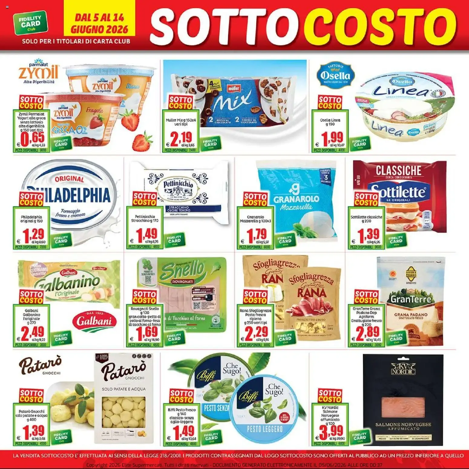 Nuovo Elite Supermercati volantino Perugia, Ascoli Piceno dal 05/06/2026 > offerte anteprima 🛍️ da 5 giugno a 18 giugno di 2026 - Pagina del volantino 4