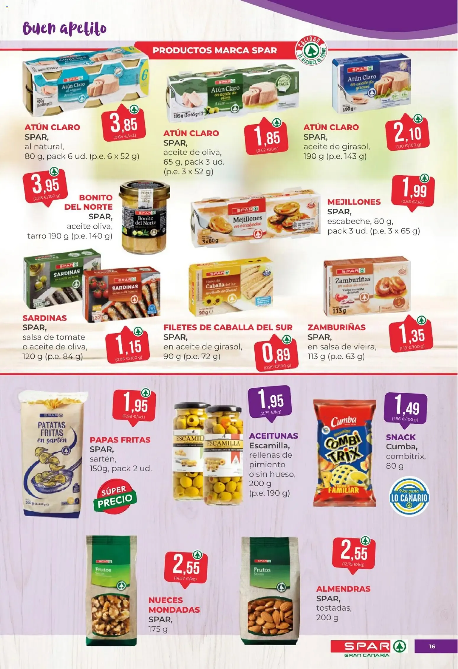 Catálogo de Spar Gran Canaria - 40 Años Cerca de ti 26 de junio al 9 de julio 2026 - Página 16