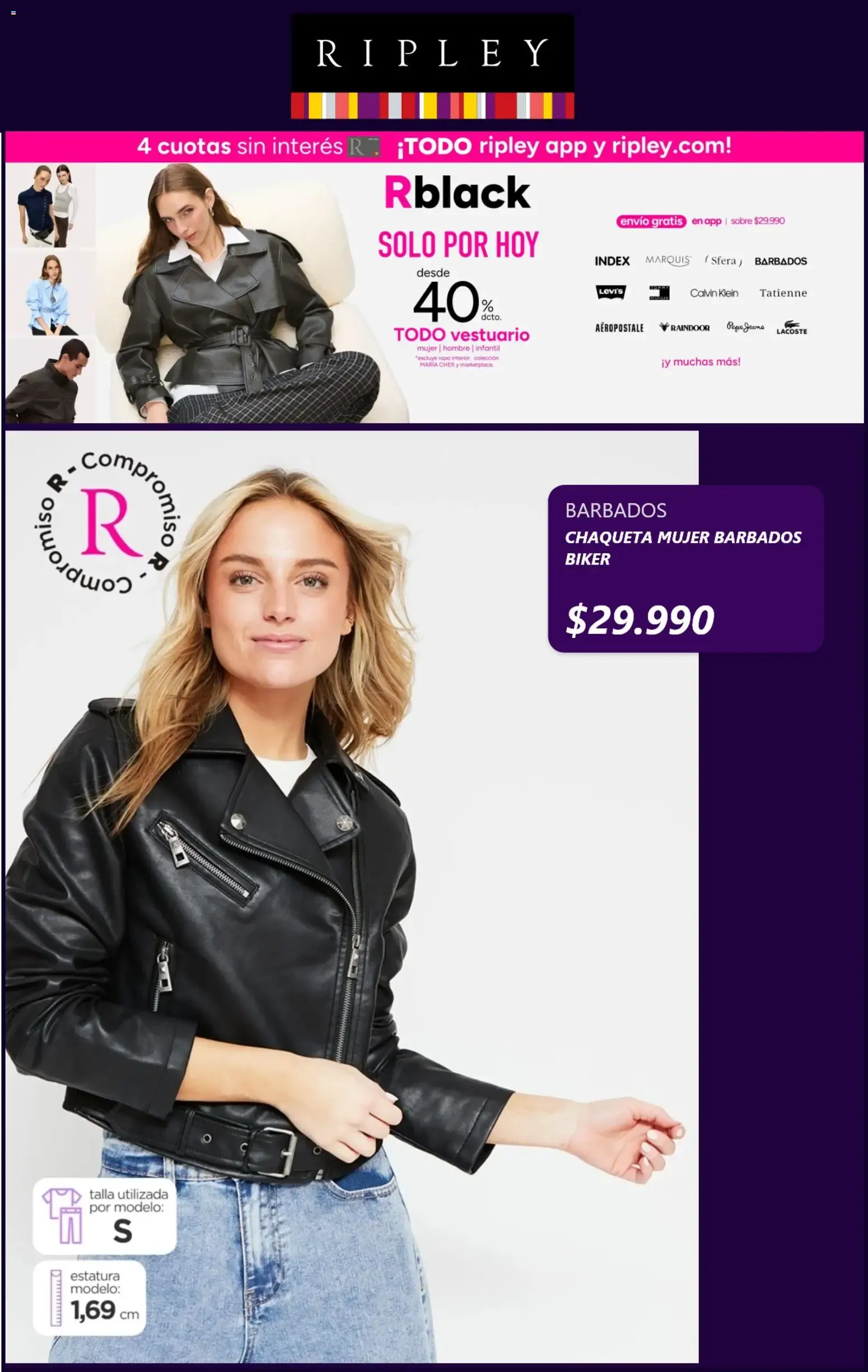 Catálogo de Ripley: Solo por hoy, 40% dcto. en Hogar y Vestuario 2 de agosto al 17 de agosto 2026 - Página 3