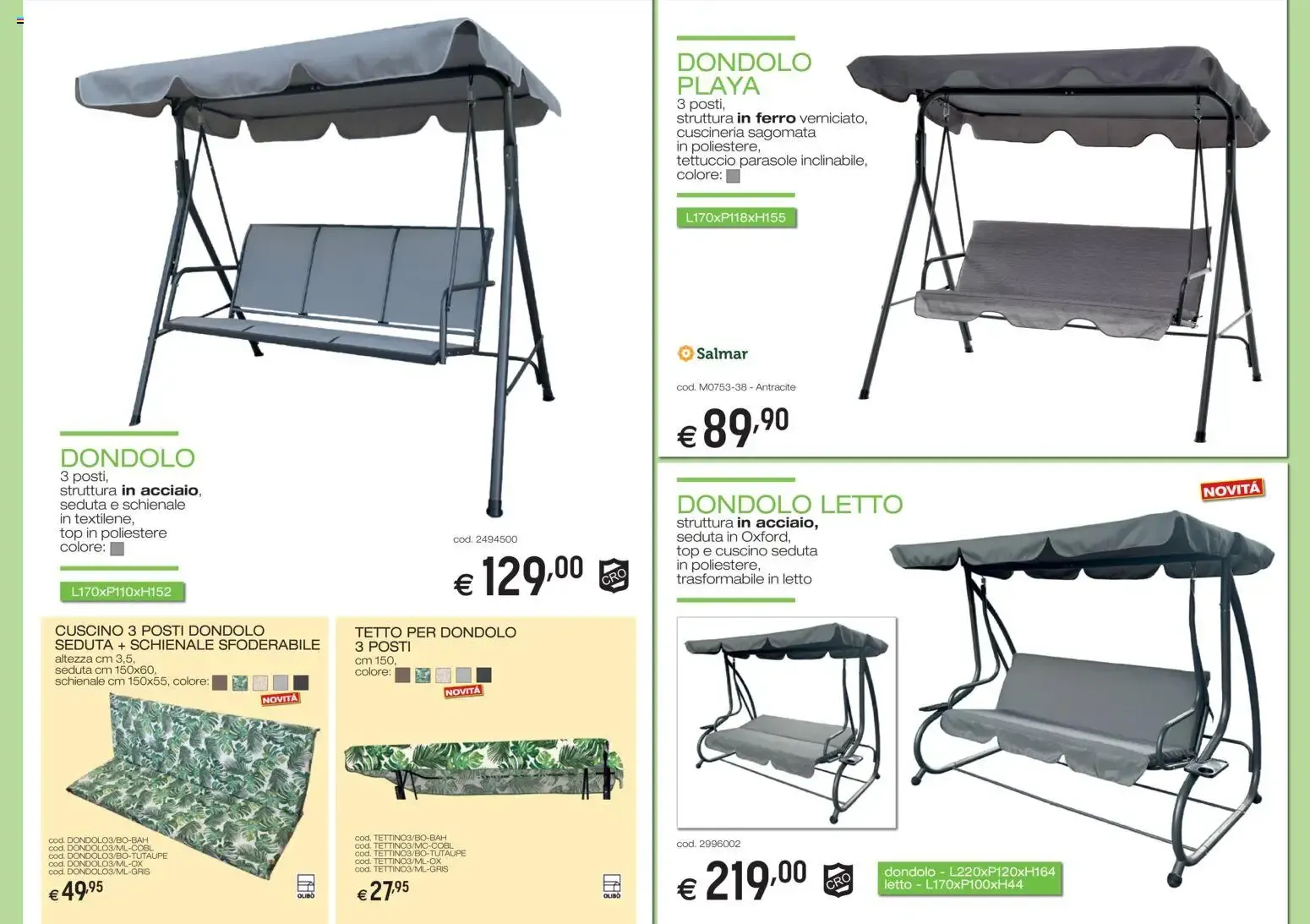 Set Varenna - Arredo Giardino da 5 marzo a 31 agosto di 2026 - Pagina del volantino 11