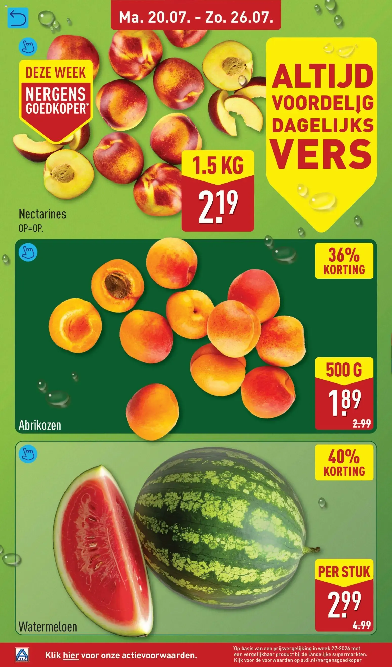 Folleto semanal de ofertas de Aldi (20 al 26 de julio) van 20 juli tot 26 juli 2026 - Folder pagina 4