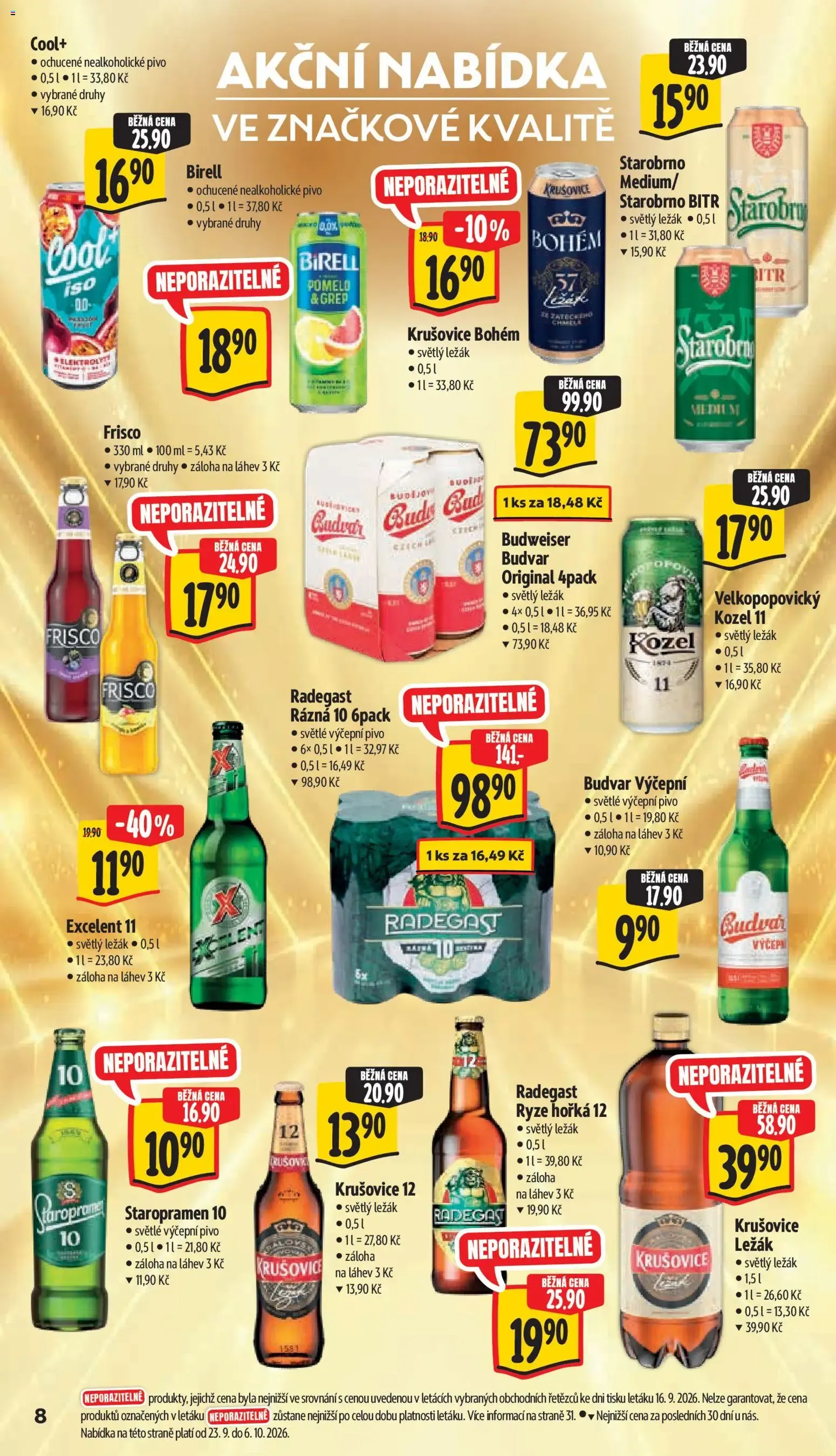 Albert leták - Hypermarket od 23.09.2026 - Akční leták - 23. září 6. října 2026 - Page 14