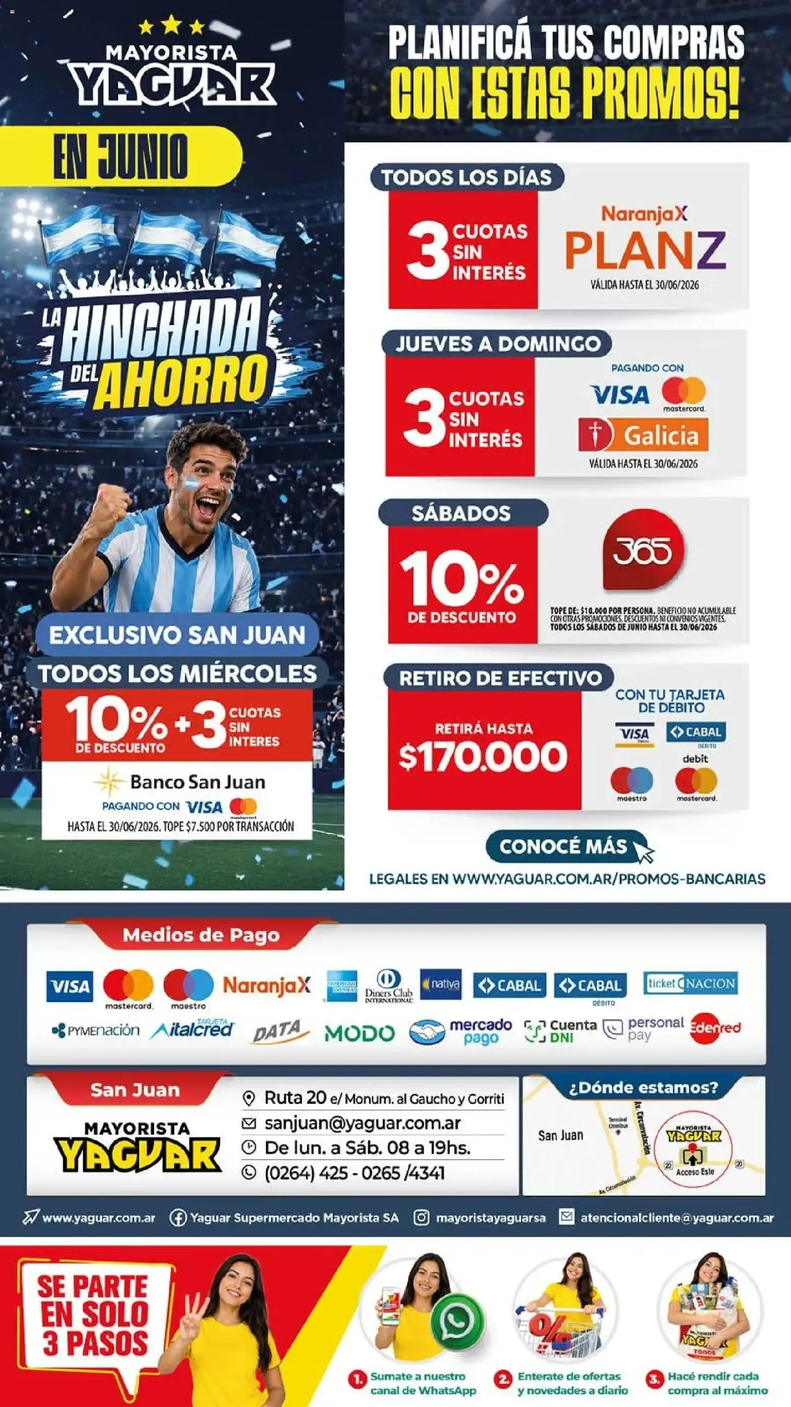 Ofertas de Mayorista Yaguar - La Hinchada del Ahorro 15 de junio al 20 de junio 2026 - Página 20 del catálogo