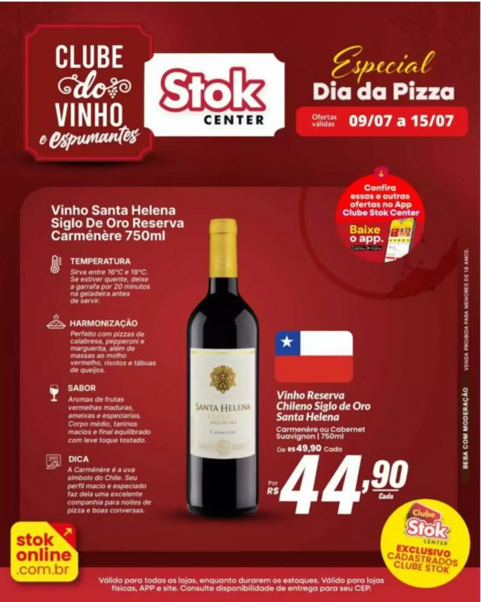 Encarte de Especial Dia da Pizza 9 de julho até 15 de julho 2026 - Pagina 1