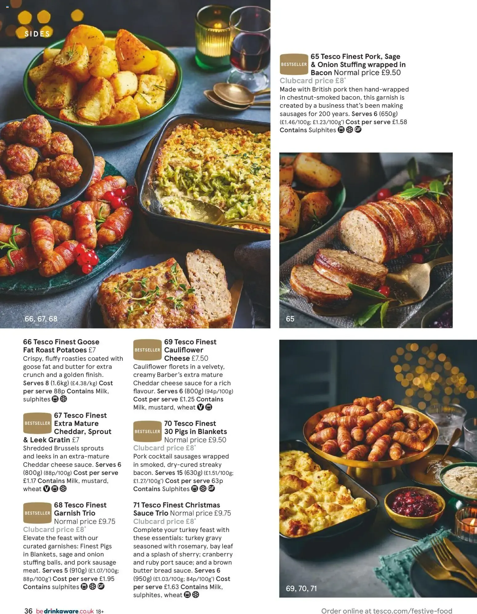 TESCO finest FESTIVE FOOD TO ORDER from 1 October to 31 October 2026 - Catalogue Page 35