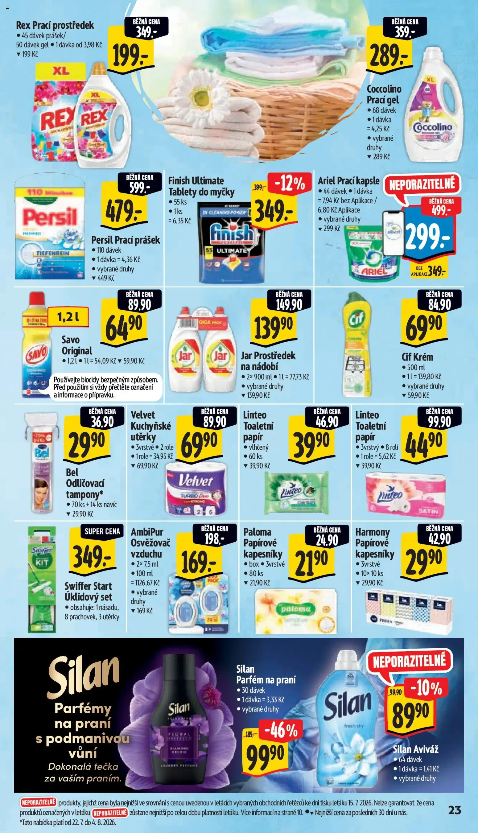Albert leták - Hypermarket od 22.07.2026 - Akční leták - 22. července 28. července 2026 - Page 33