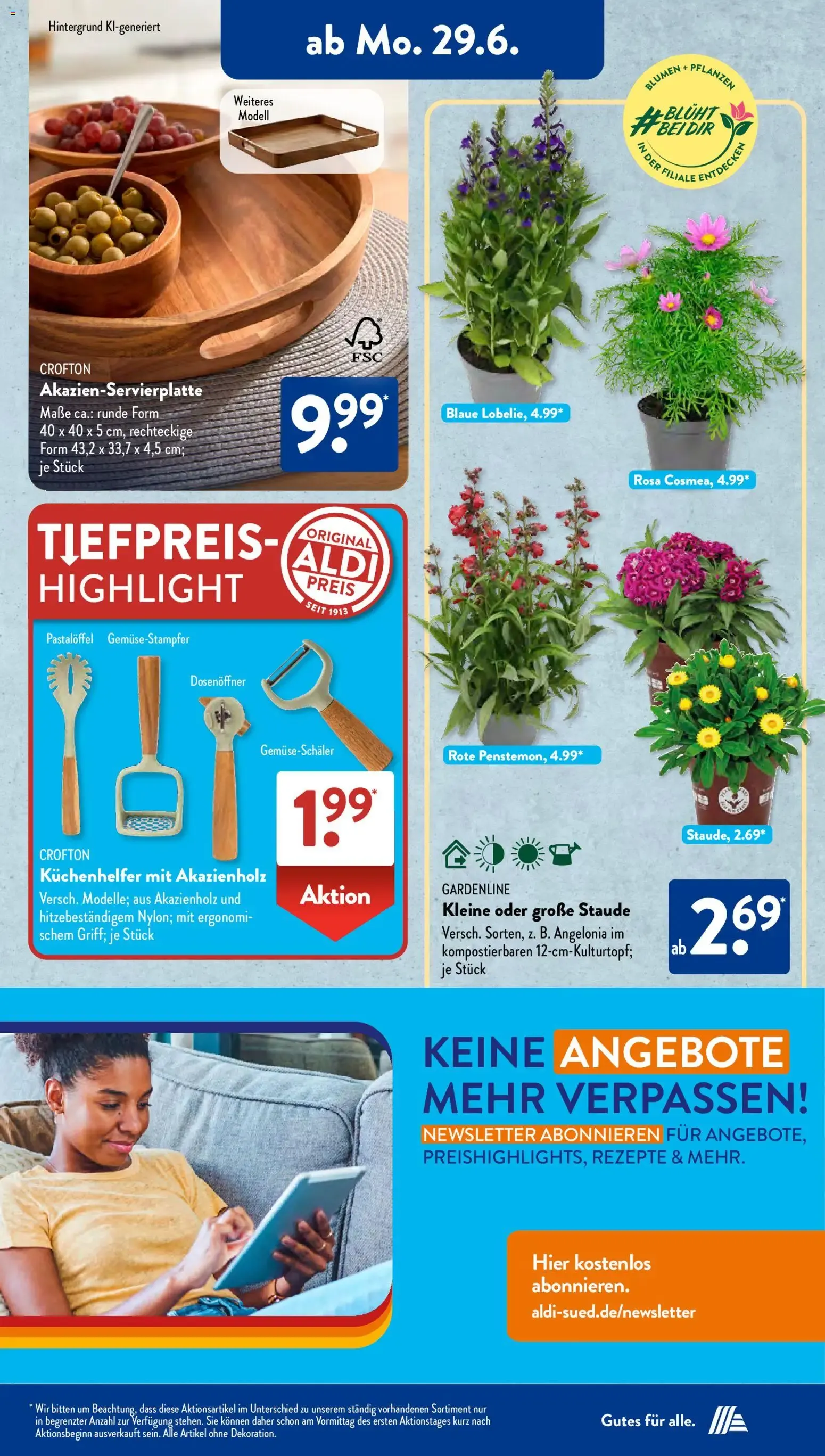 Aldi Süd Tiefpreis-Highlight von 29. Juni bis 4. Juli 2026 - Prospekt seite 14