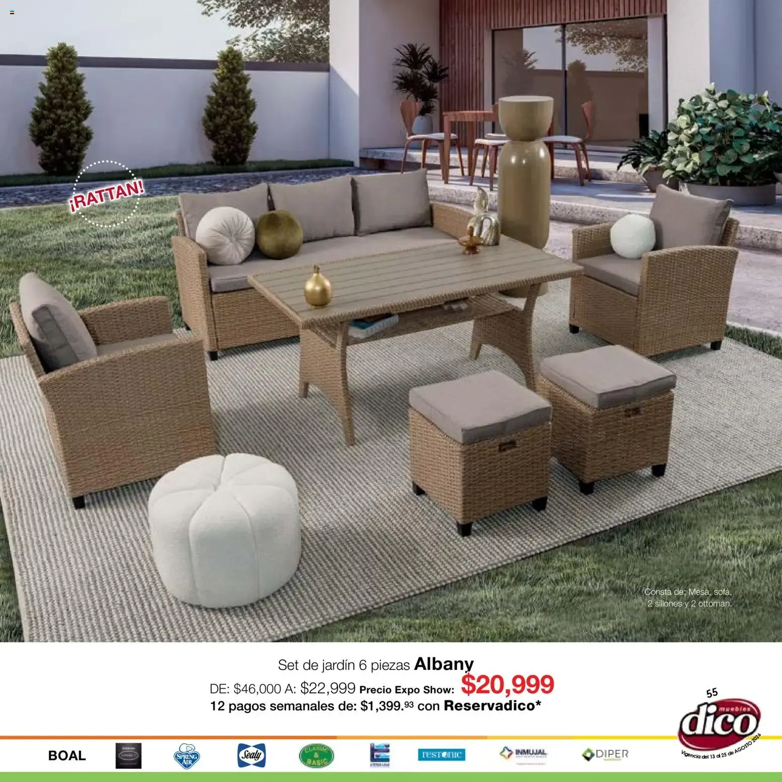 Catálogo de Muebles Dico catálogo Expo Show (13/08/2026 - 25/08/2026) - catálogo en línea 13 de agosto al 25 de agosto 2026 - Pagina 55