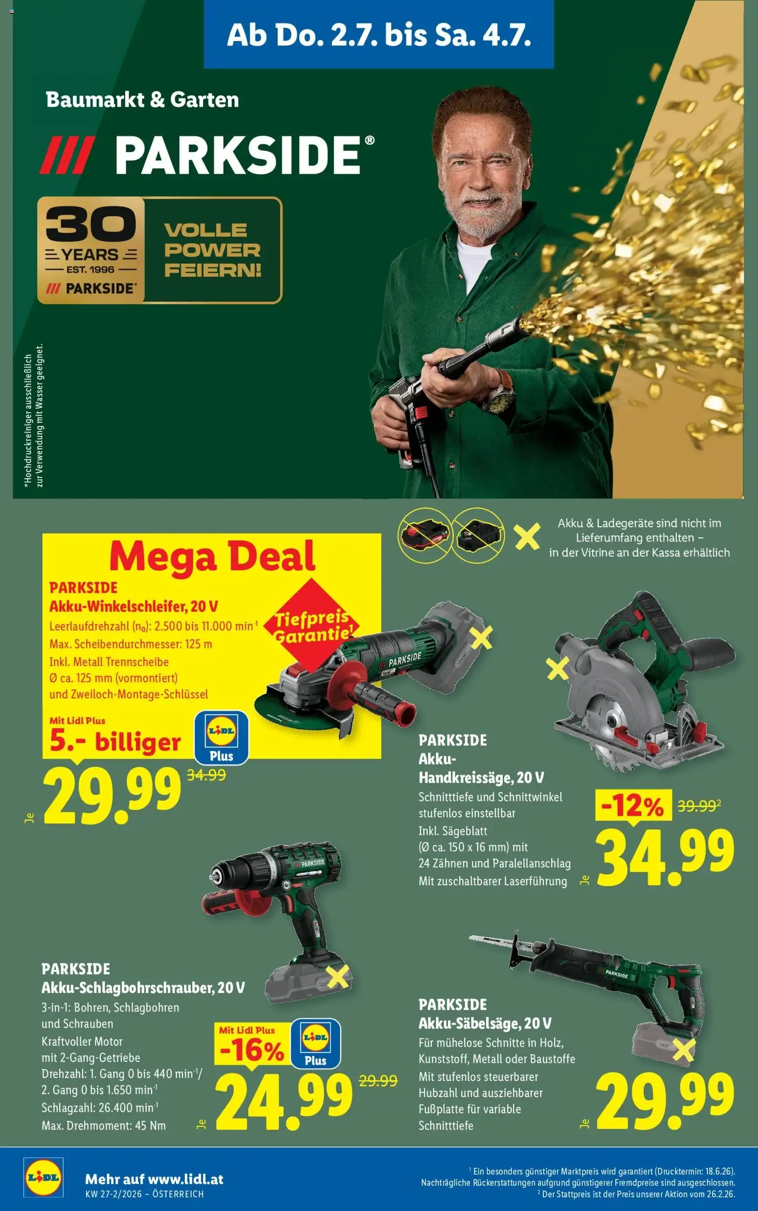 Lidl - Ofertas XXL (02.07. - 04.07.) von 2. Juli bis 4. Juli 2026 - Flugblätt seite  18