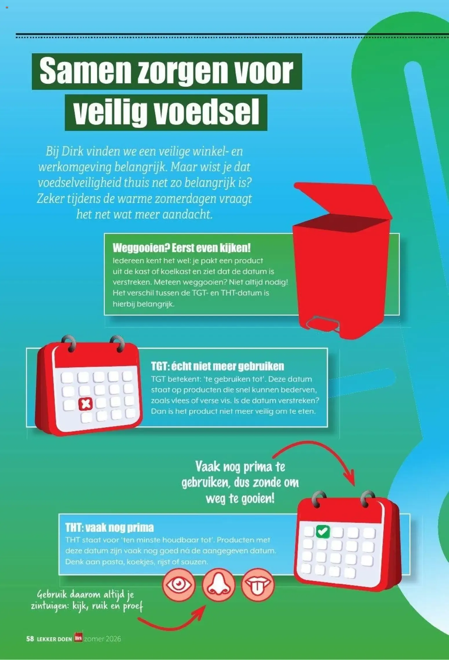 Lekker doen - Zomer 2026 van 24 juni tot 31 augustus 2026 - Folder pagina 58
