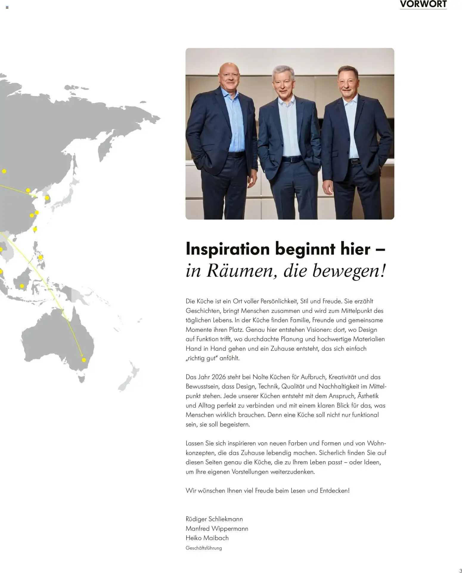 Nolte Küchen-Journal von 1. Januar bis 31. Dezember 2026 - Prospekt seite 3