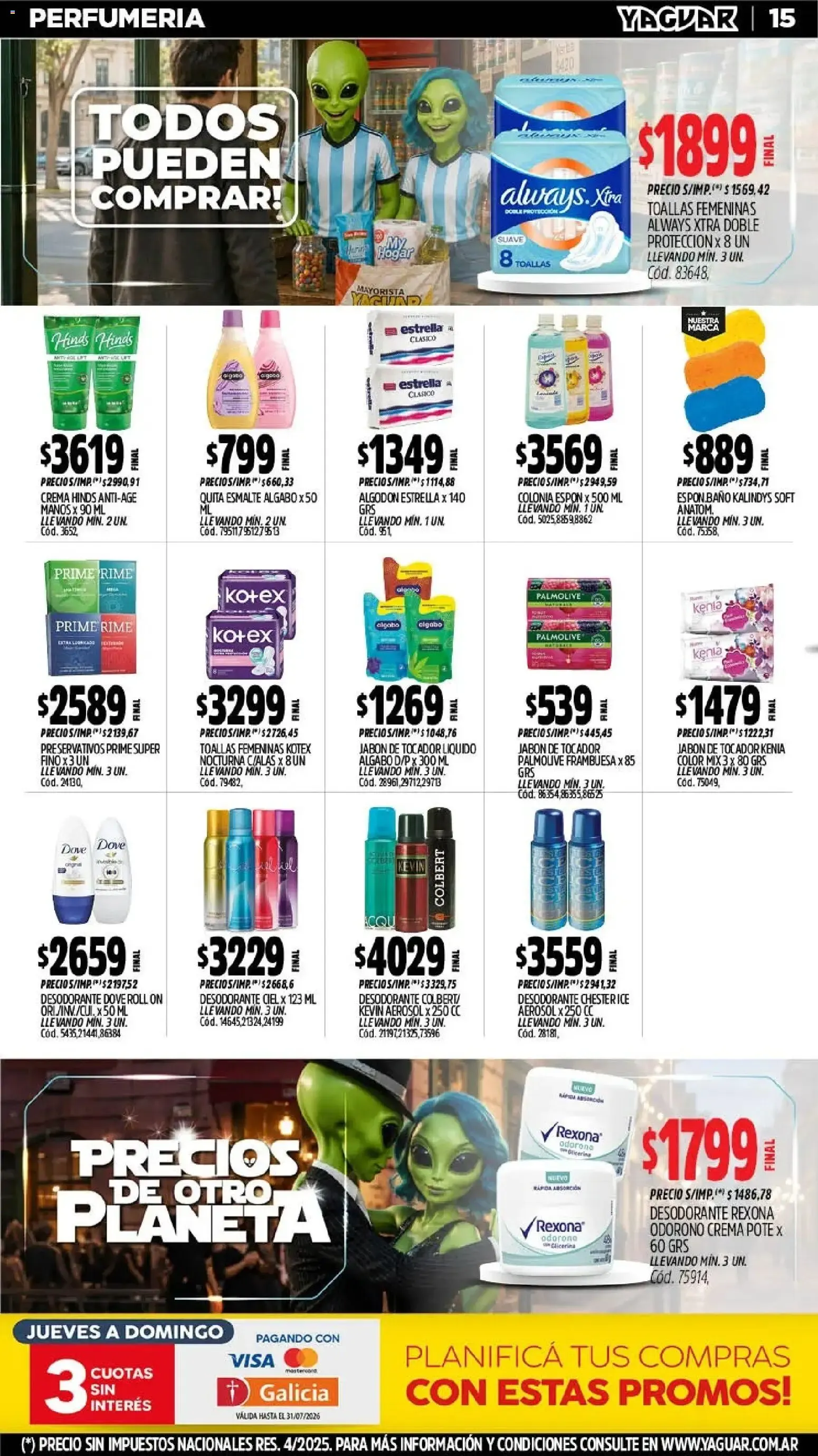 Ofertas de Yaguar - Oferta Semanal San Juan del 06/07/2026 - 11/07/2026 6 de julio al 11 de julio 2026 - Página 17 del catálogo