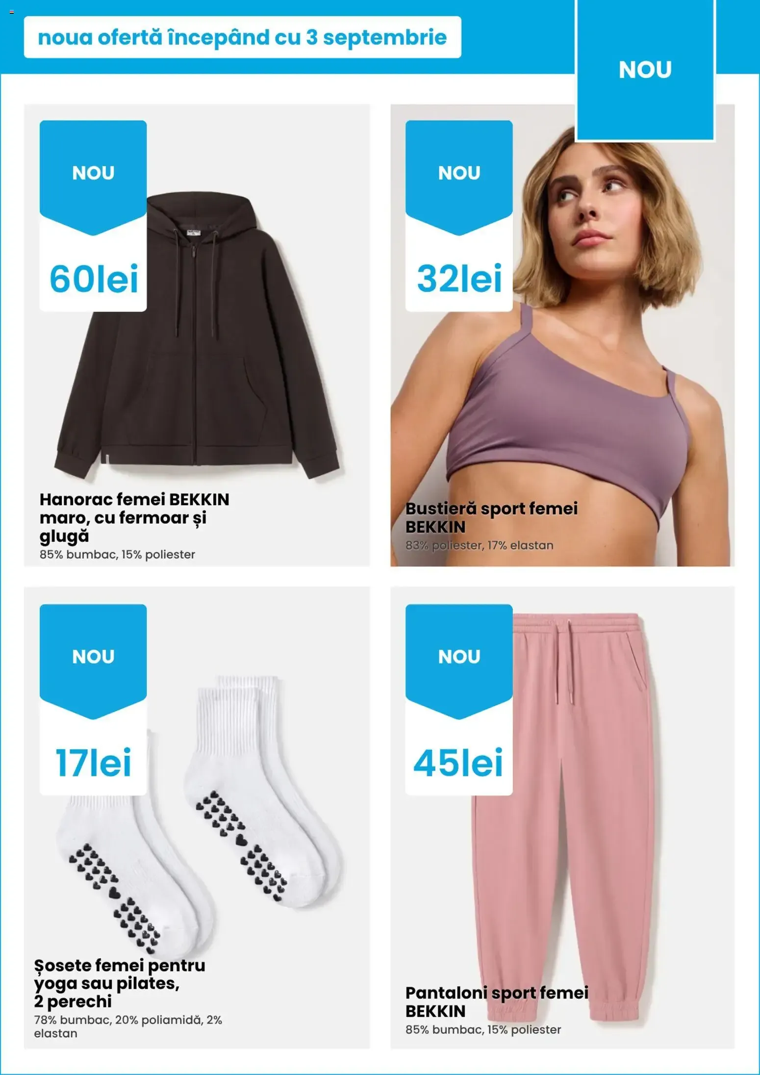 Catalog Pepco y Bekkin: Nueva colección deportiva de la 3 septembrie până la 9 septembrie 2026 - Revista Pagina 5
