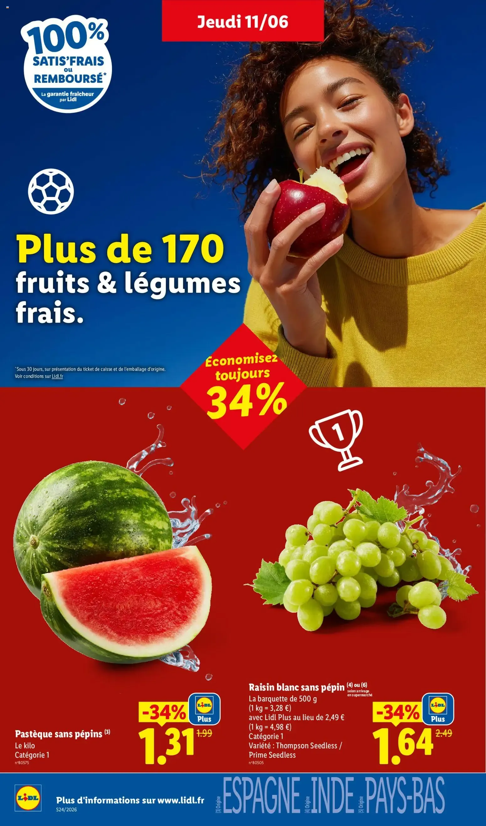 L'ÉTÉ IMBATTABLE: Top départ de vos soirées foot du 11 juin au 17 juin 2026 - Catalogue page 2