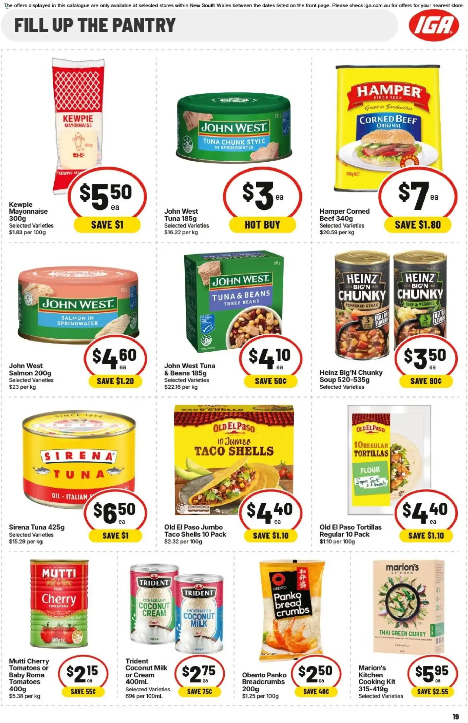 IGA catalogue valid from 01/07/2026 > Online Australia - Catalogue valid from 1 July to 7 July 2026 - page 19