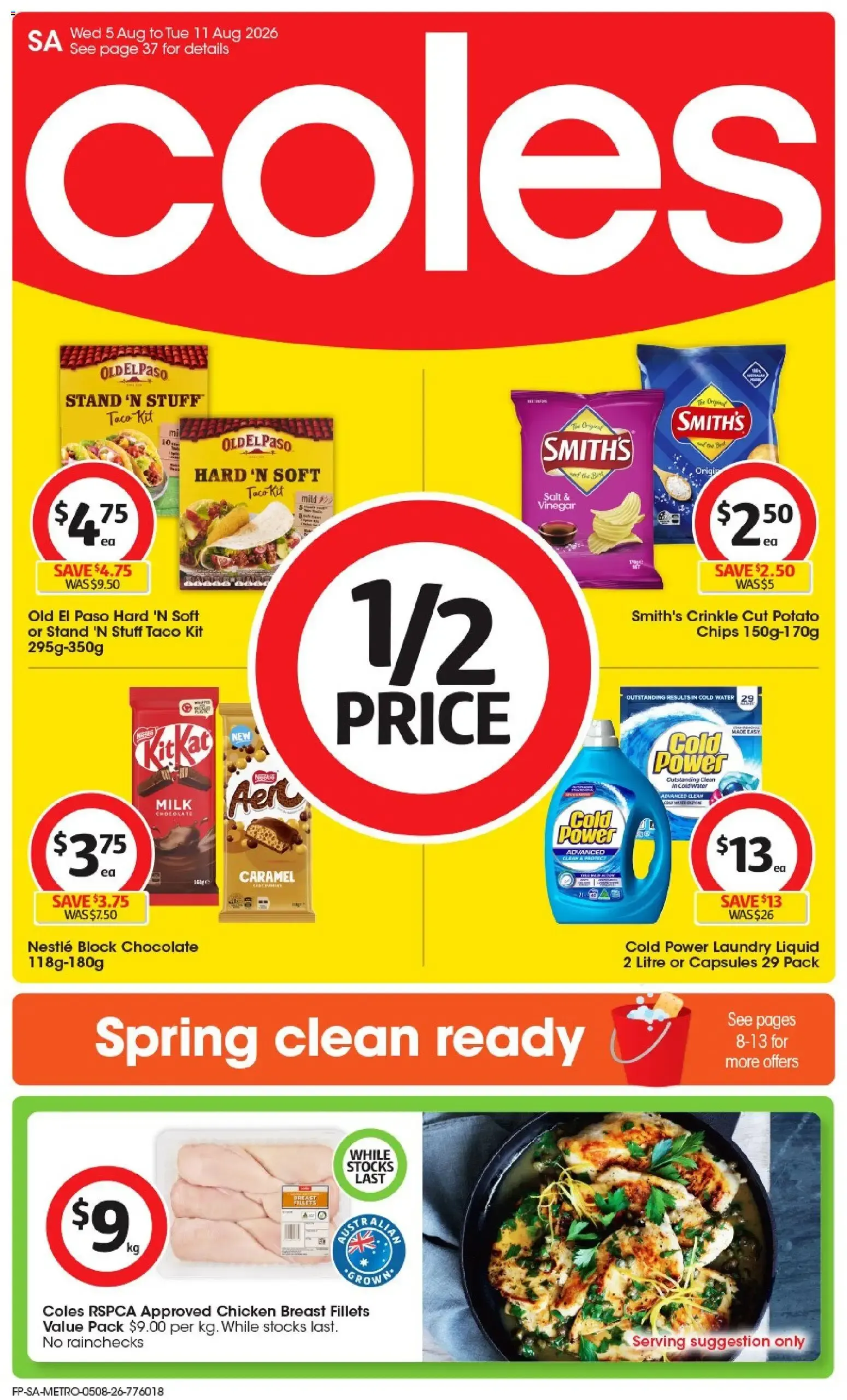 Coles catalogue valid from 05/08/2026 > Online Australia - Catalogue valid from 5 August to 11 August 2026 - page 1