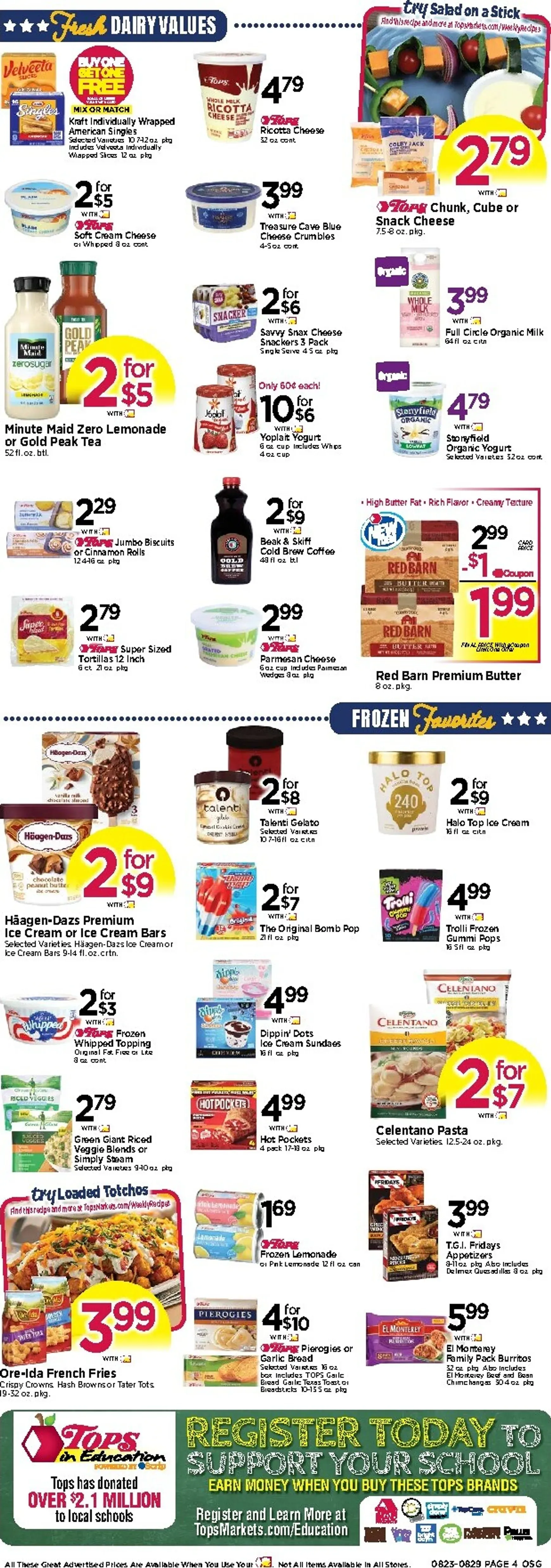 Weekly ad Current Tops Markets leaflet valid from Sunday 08/23/2026 to Saturday 08/29/2026 from August 23 to August 29 2026 - Page 4