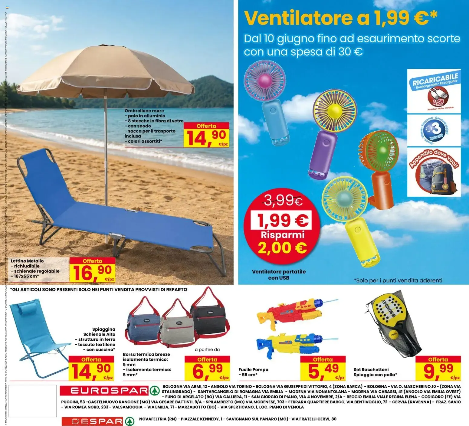 Eurospar Fresche Offerte da 11 giugno a 24 giugno di 2026 - Pagina del volantino 20