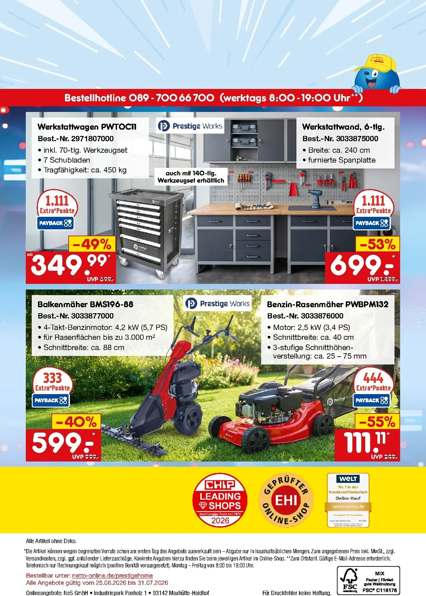 Netto Marken Discount - Online-Sonderangebote Sommerdeals Prospekt – von Mittwoch 01.07.2026 bis Freitag 31.07.2026 von 1. Juli bis 31. Juli 2026 - Prospekt seite 8