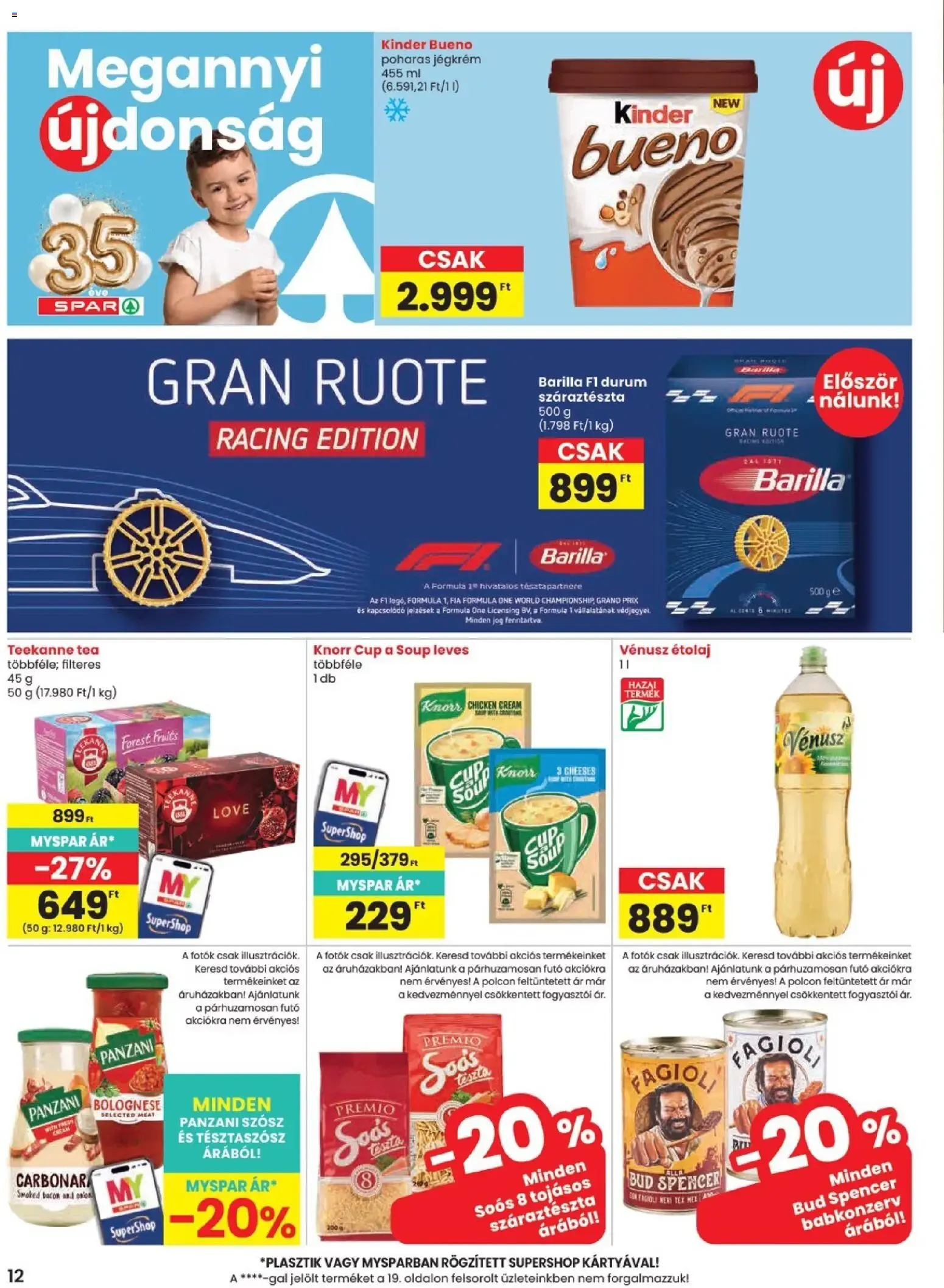 Katalógus Szülinapi akciók és szuper árak! július 9.-tól július 15.-ig 2026. - Oldal 12