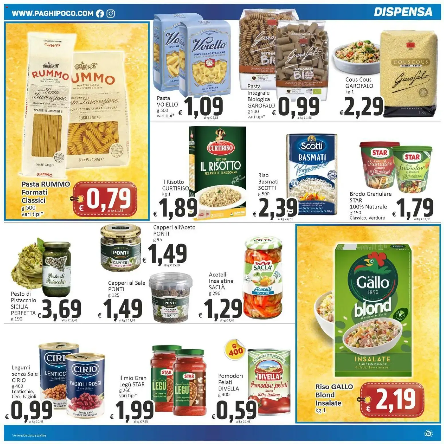 Nuovo Paghi Poco volantino dal 21/07/2026 > offerte anteprima 🛍️ da 21 luglio a 30 luglio di 2026 - Pagina del volantino 15