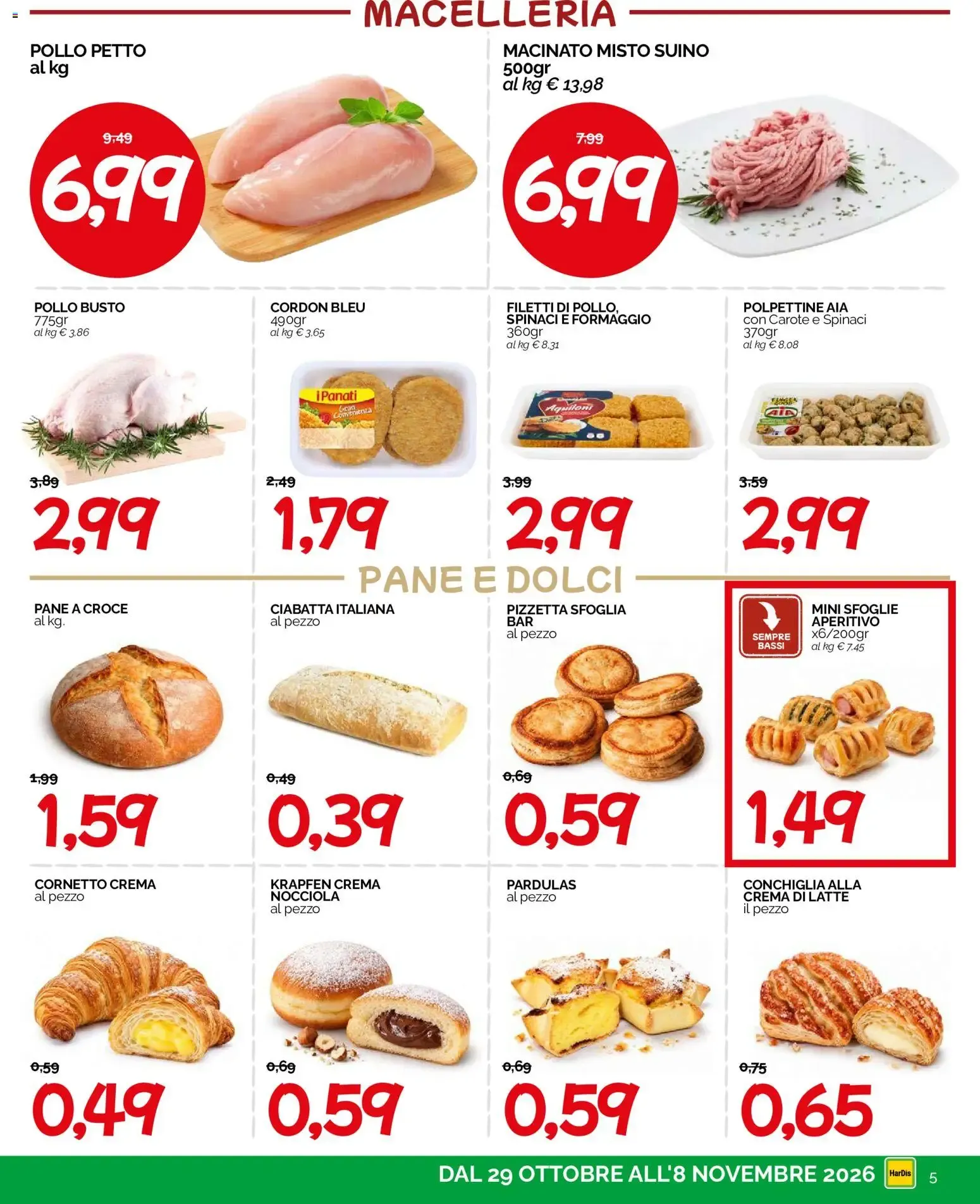 HarDis volantino dal 29/10/2026 - online Offerte da 29 ottobre a 8 novembre di 2026 - Pagina del volantino 5
