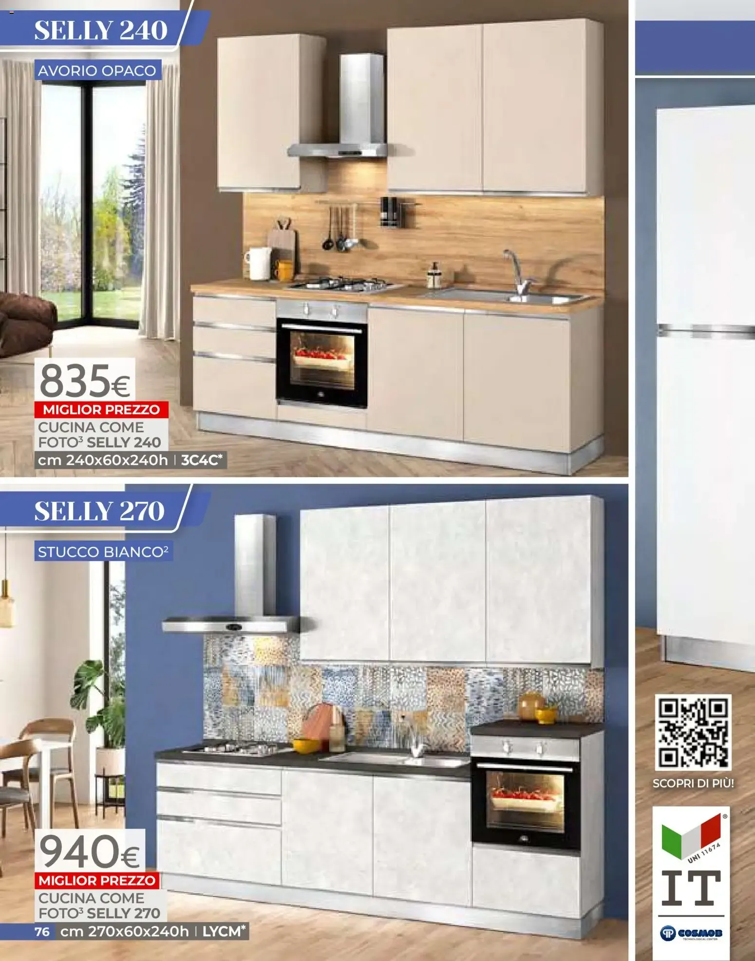 Mondo Convenienza - Speciale Cucine da 1 aprile a 30 giugno di 2026 - Pagina del volantino 76