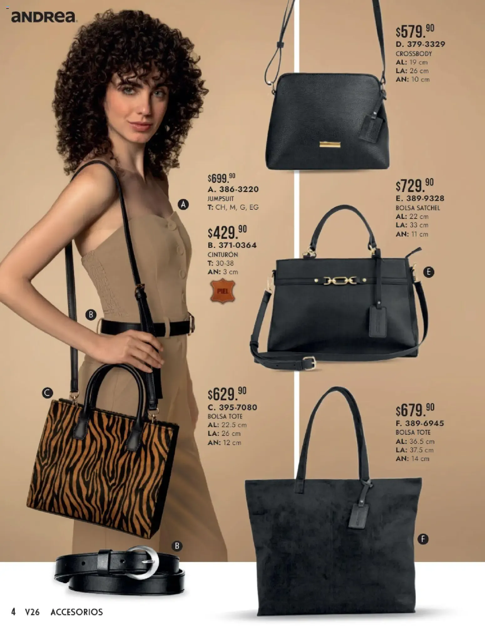 Catálogo de Andrea Verano 26 Accesorios 24 de mayo al 31 de diciembre 2026 - Pagina 4