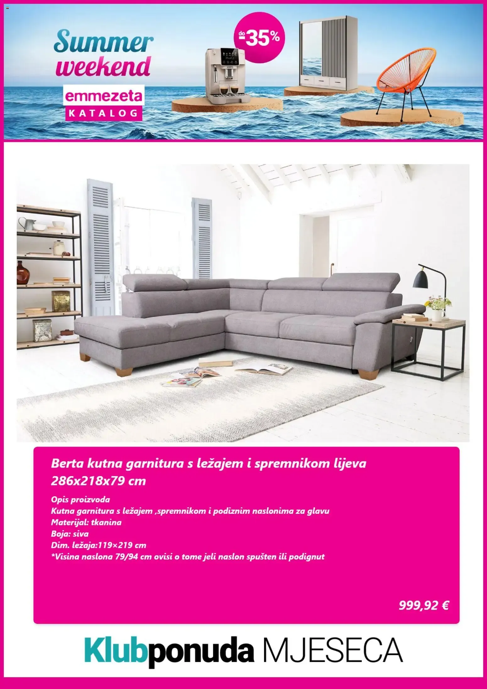 Katalog Emmezeta Summer weekend KATALOG od 3. kolovoza do 5. kolovoza 2026. - Pregled Stranica 6